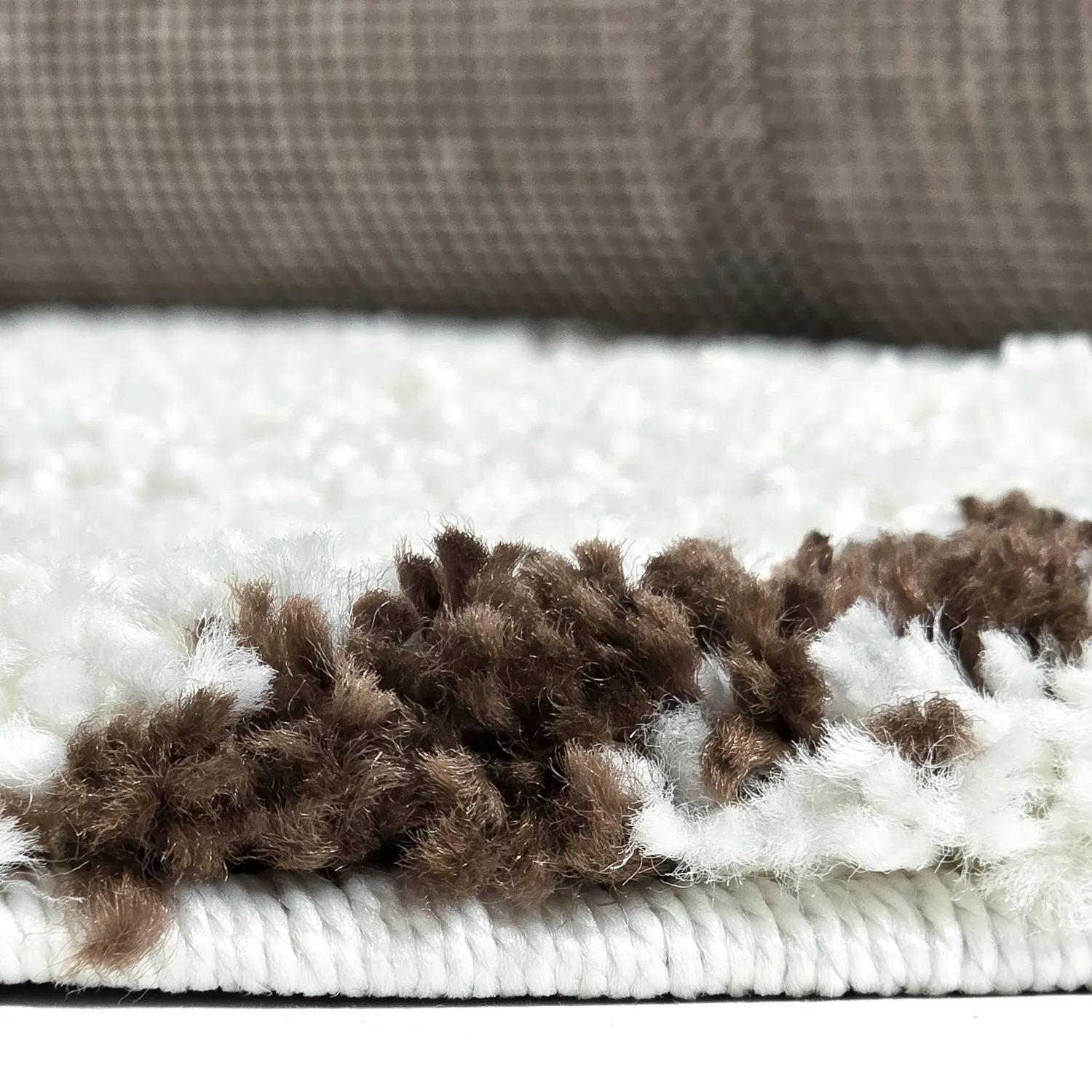 Kerek szőnyegek - Eze (fehér/barna)