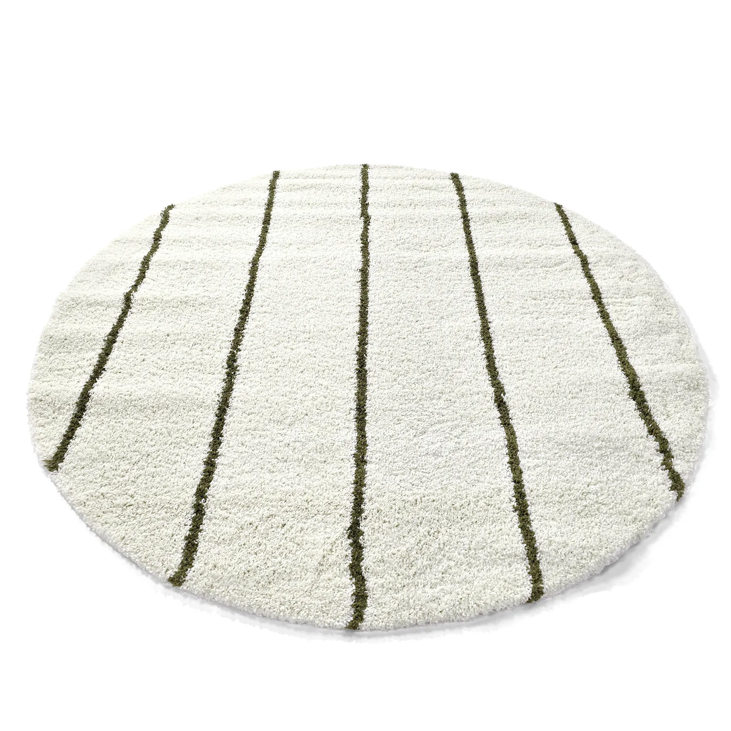 Kerek szőnyegek - Eze (fehér/zöld)