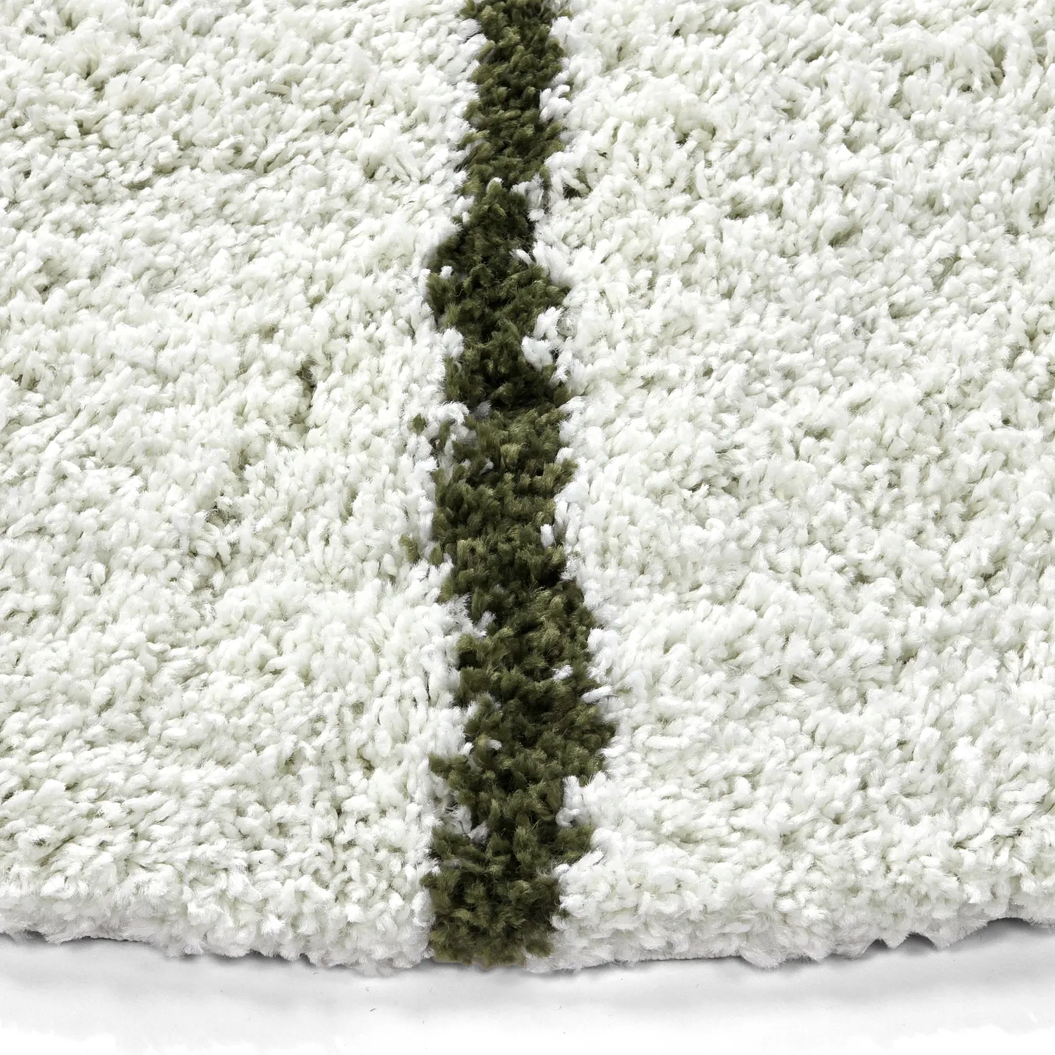 Kerek szőnyegek - Eze (fehér/zöld)