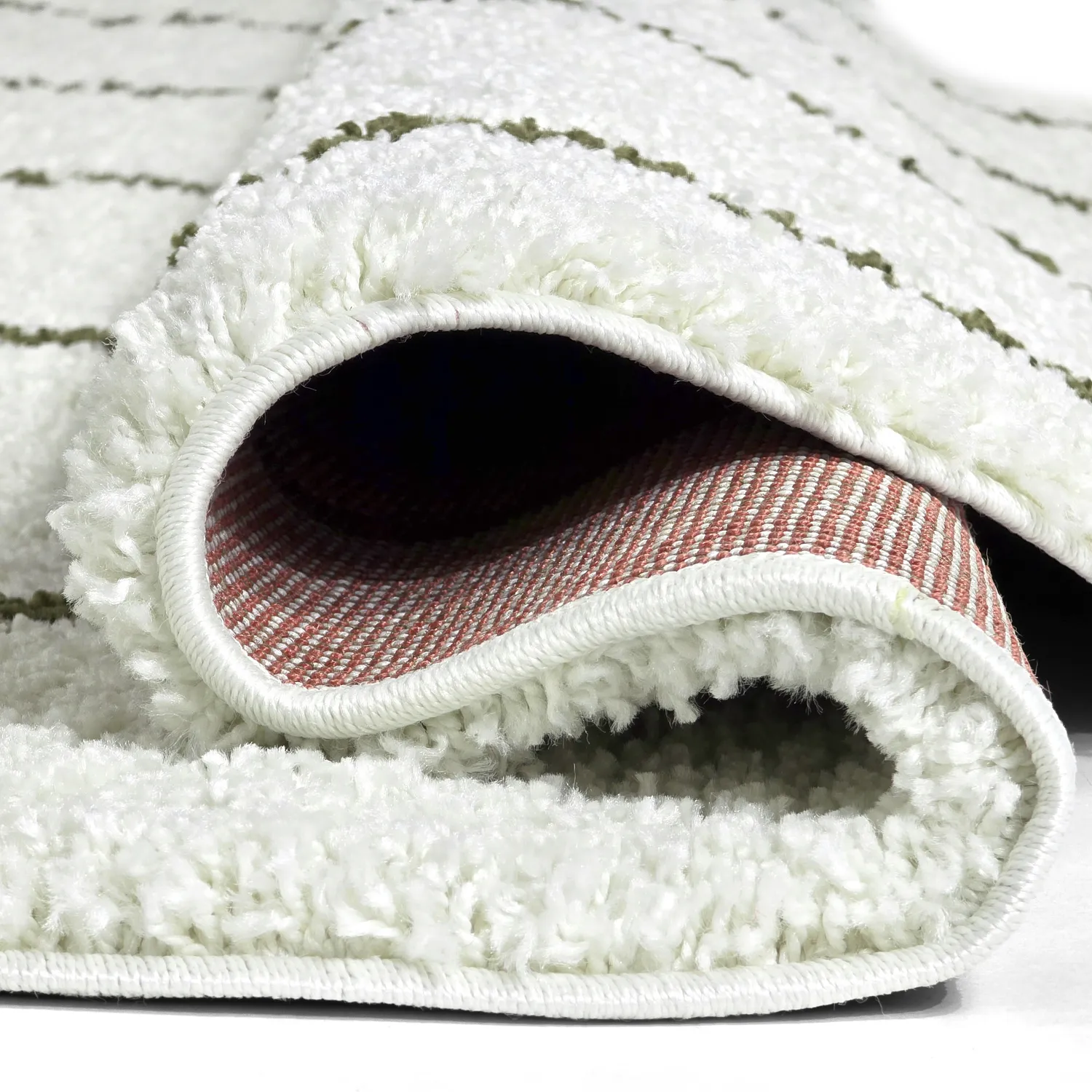 Kerek szőnyegek - Eze (fehér/zöld)