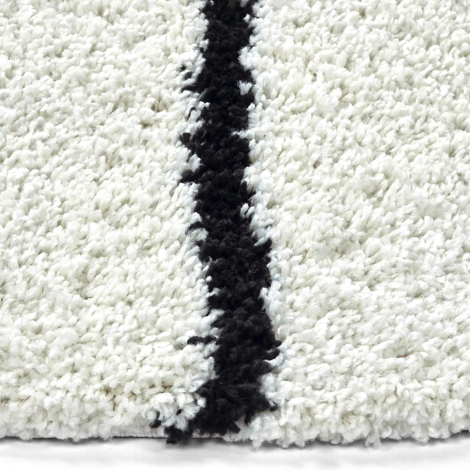Kerek szőnyegek - Eze (fehér/fekete)