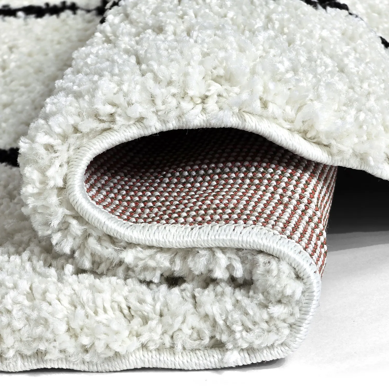 Kerek szőnyegek - Eze (fehér/fekete)