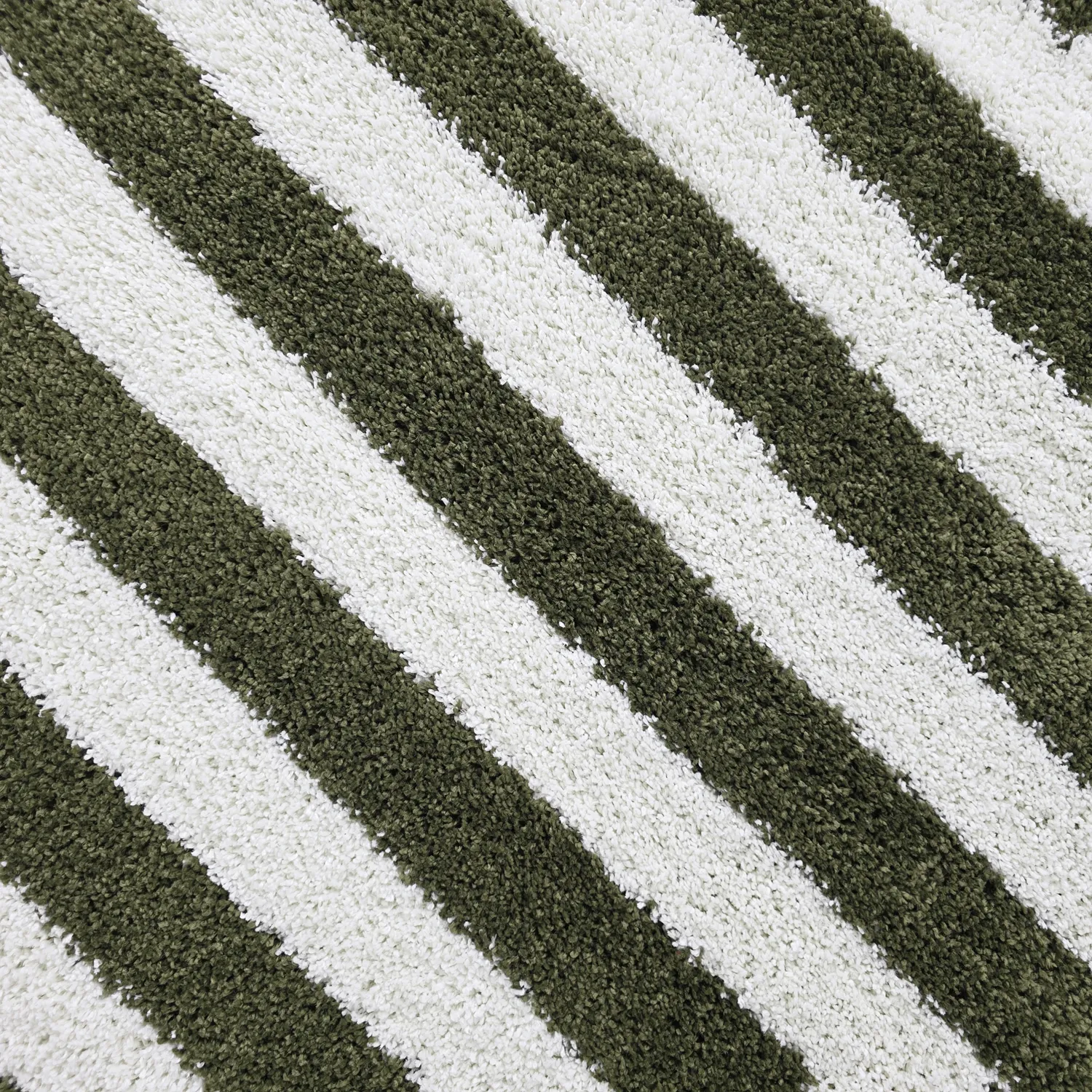 Kerek szőnyegek - Imilchil (fehér/zöld)
