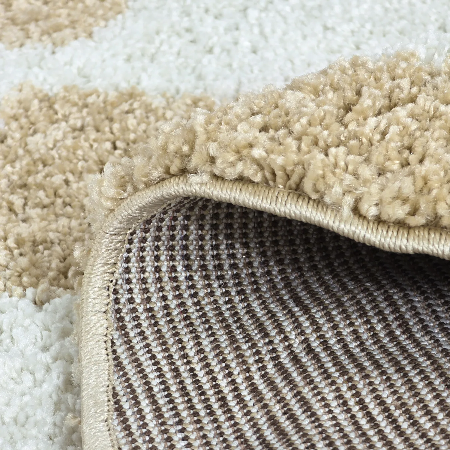 Kerek szőnyegek - Tamri (bézs/fehér)