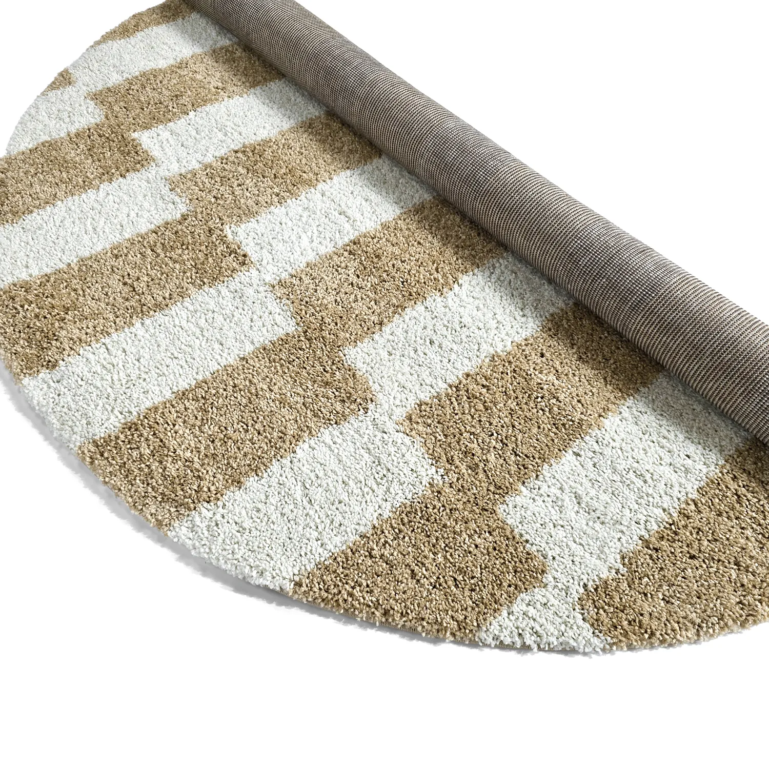 Kerek szőnyegek - Tamri (bézs/fehér)