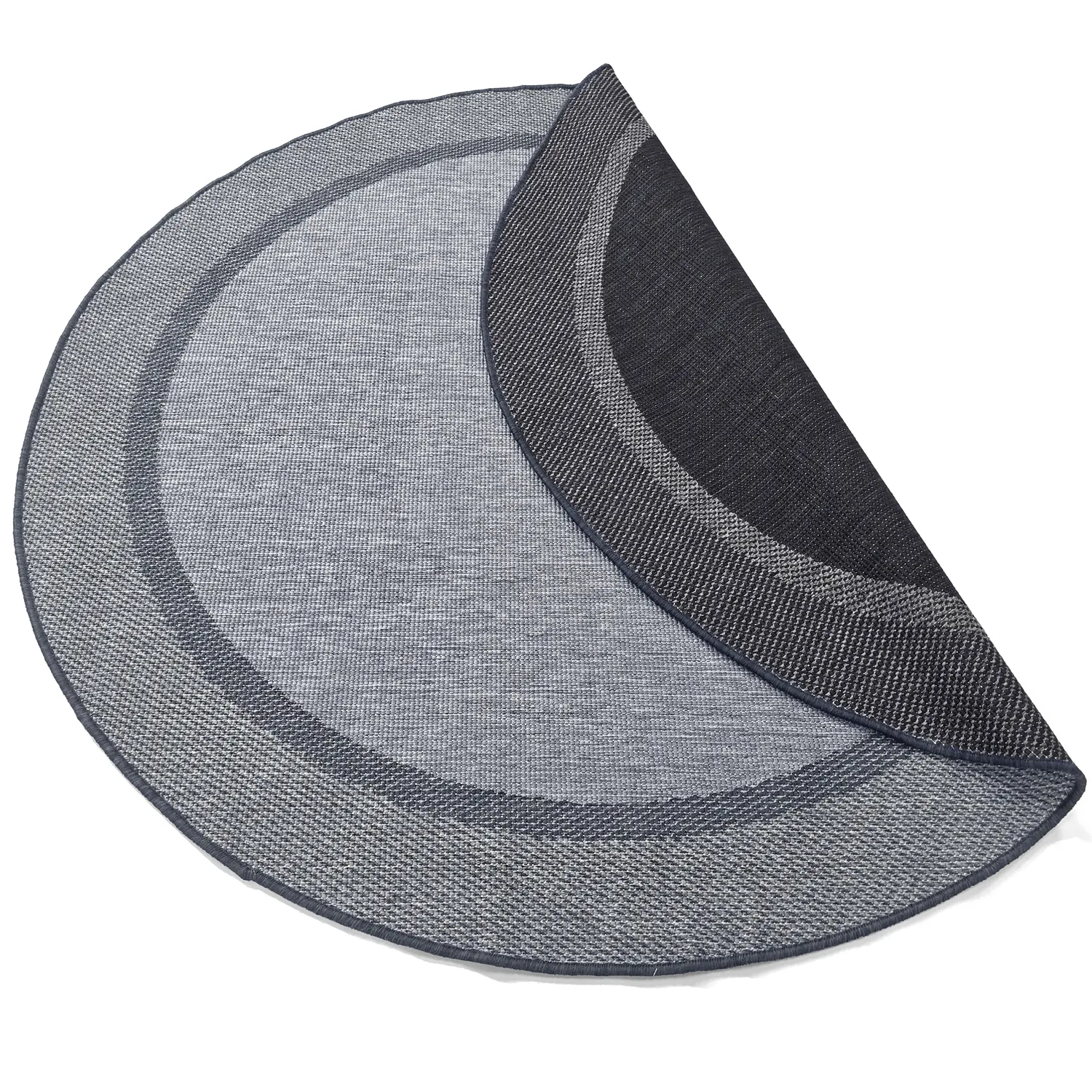 Kerek szőnyeg - Indoor/Outdoor Alta (antracit)