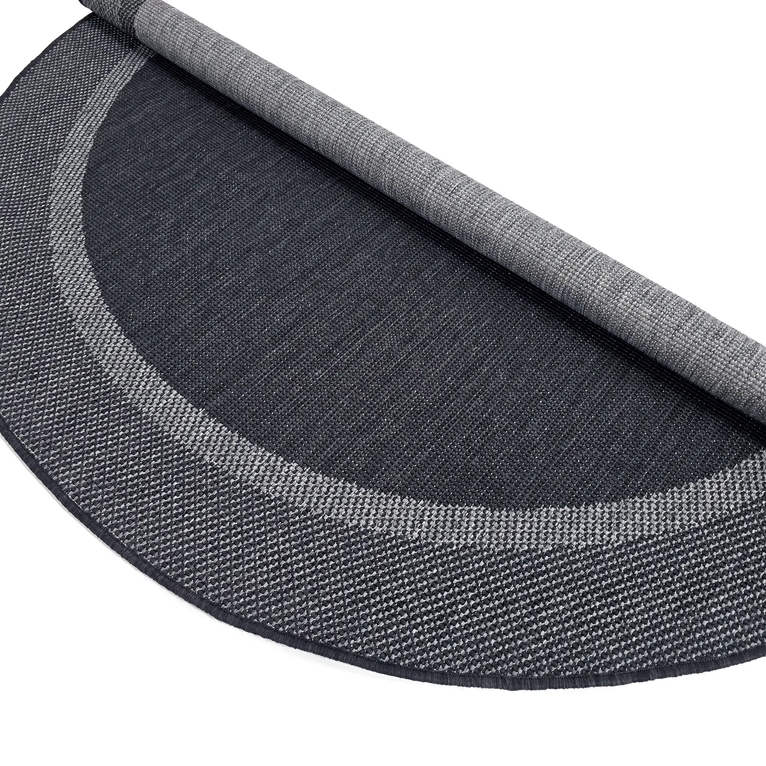 Kerek szőnyeg - Indoor/Outdoor Alta (antracit)