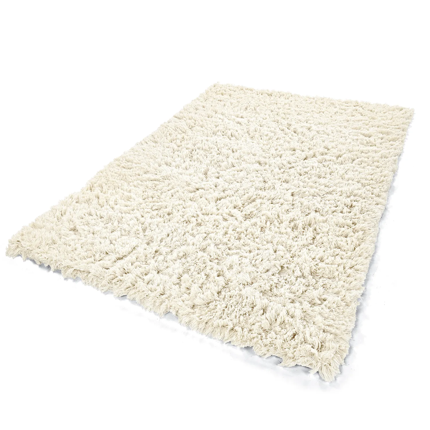 Shaggy szőnyeg - Fassale Hand Woven Wool Shaggy (fehér)