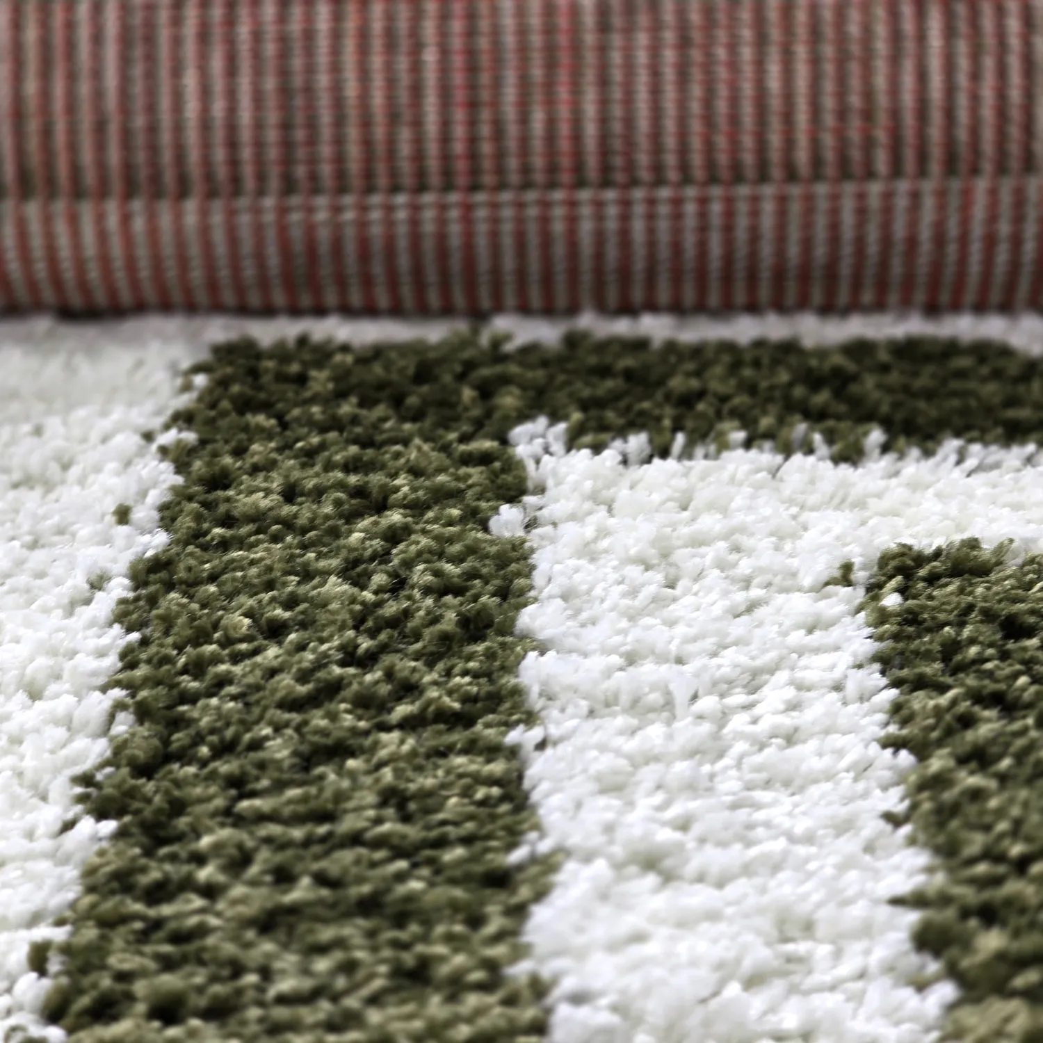 Shaggy szőnyeg - Imilchil (fehér/zöld)