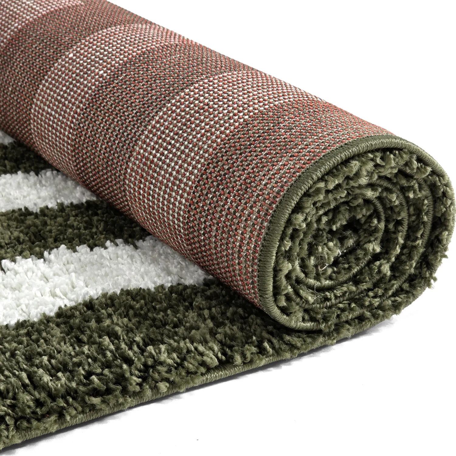 Shaggy szőnyeg - Imilchil (fehér/zöld)