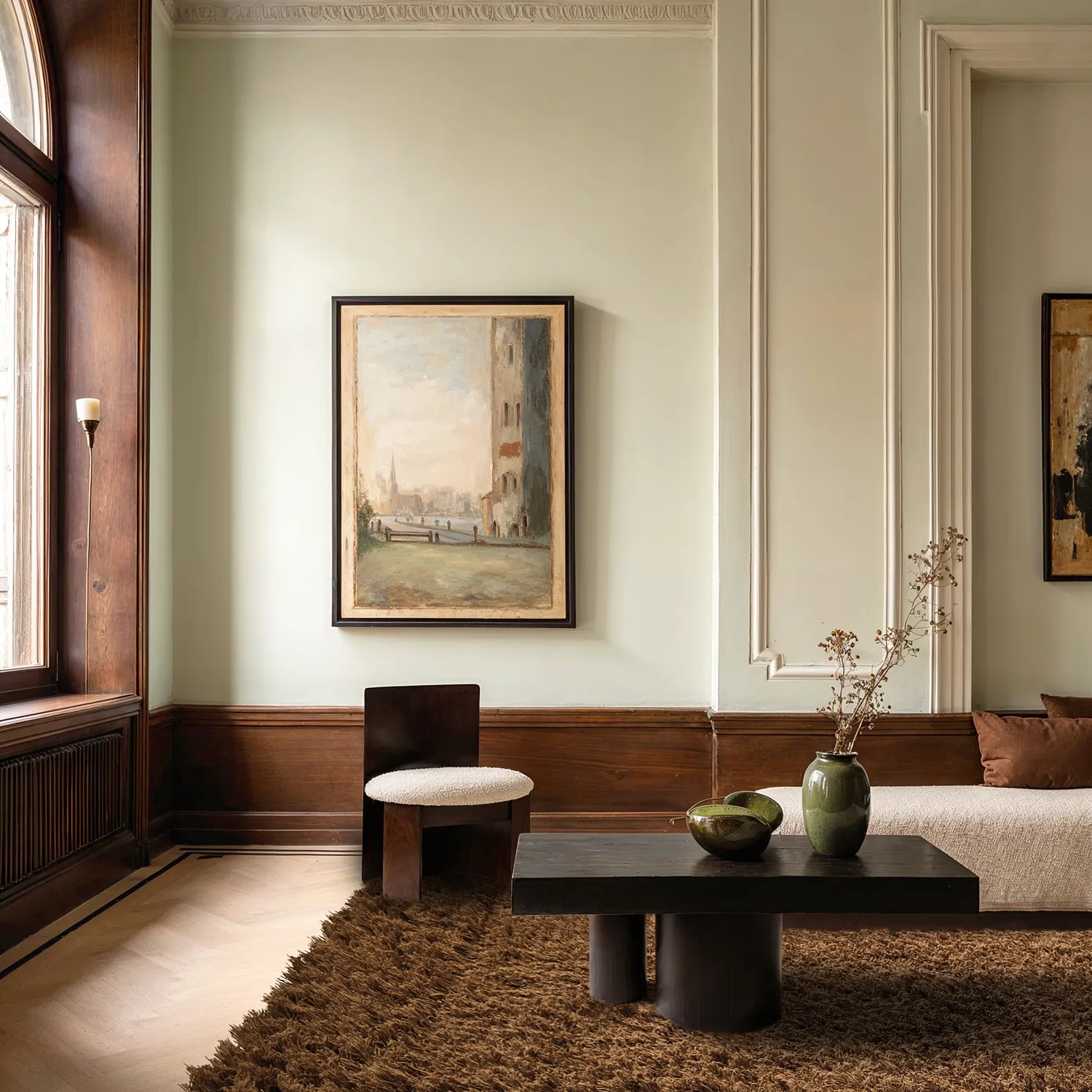 Shaggy szőnyeg - Melilla Hand Woven Wool Shaggy (barna)