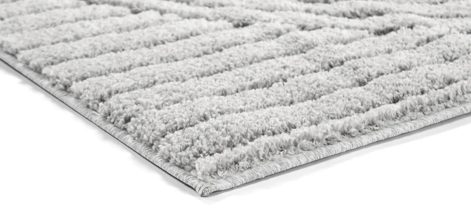 Shaggy szőnyeg - Wendy (világos szürke)