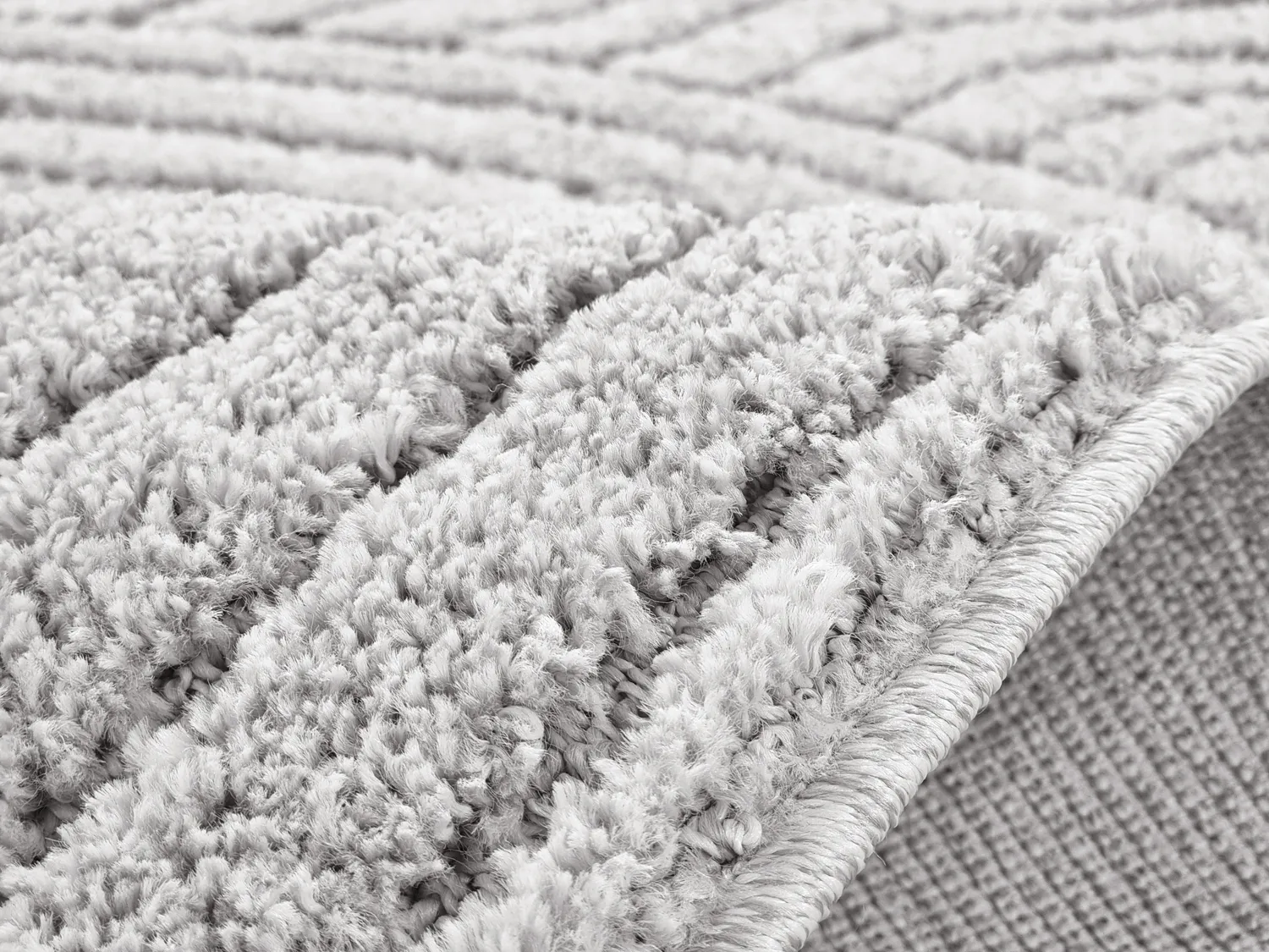 Shaggy szőnyeg - Wendy (világos szürke)