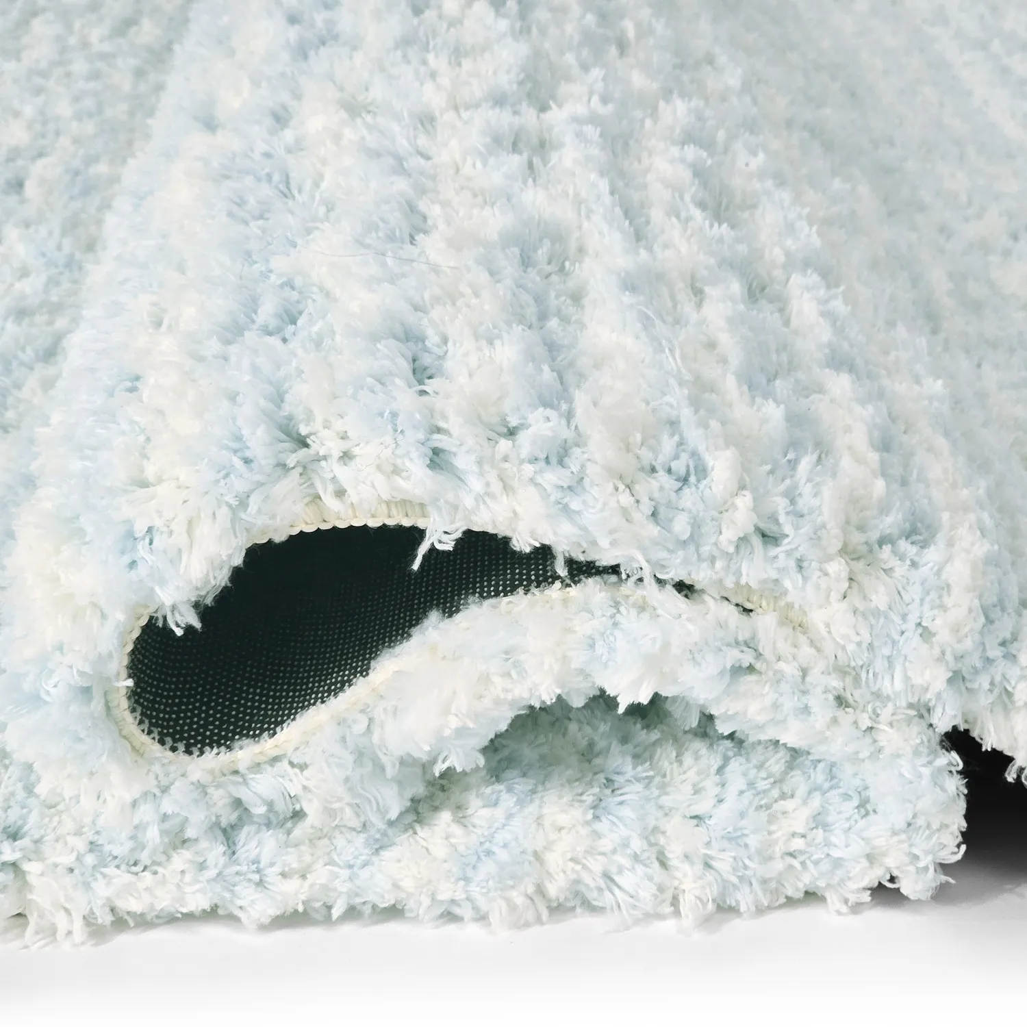 Shaggy szőnyeg - Aden (világoskék/fehér)