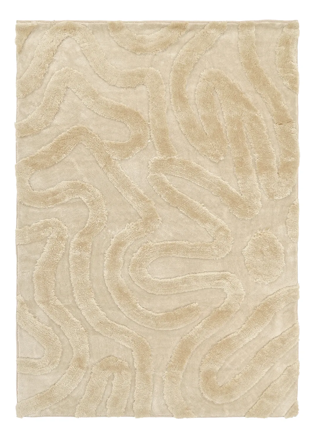 Shaggy szőnyeg - Akaba (krém/bézs)