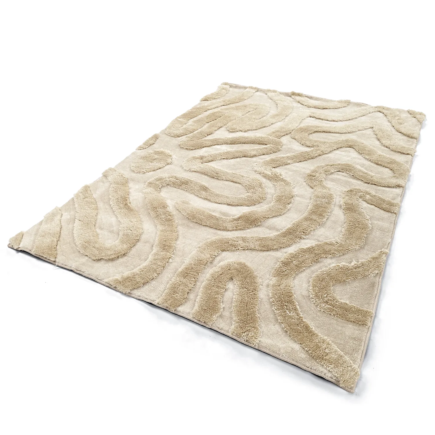 Shaggy szőnyeg - Akaba (krém/bézs)