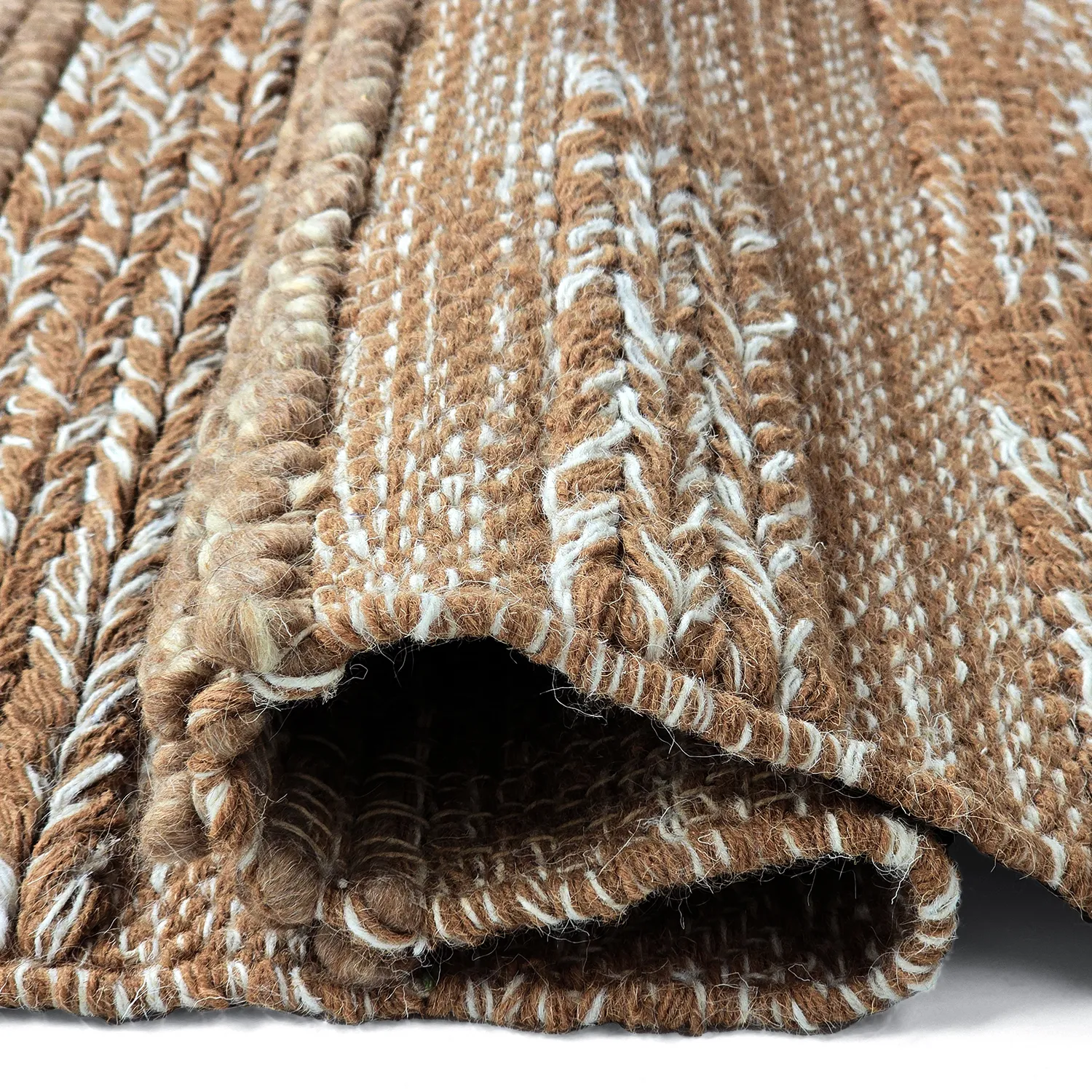 Gyapjúszőnyeg - Almaty (világosbarna)