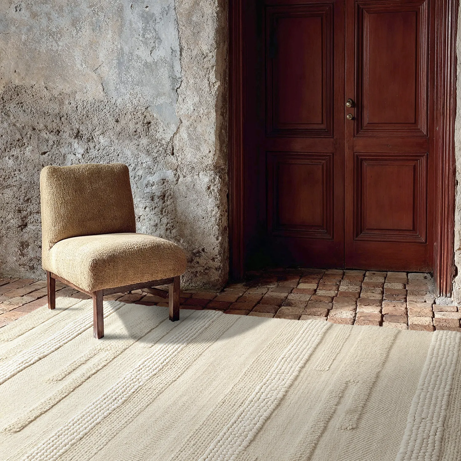 Gyapjúszőnyeg - Almaty (krém)