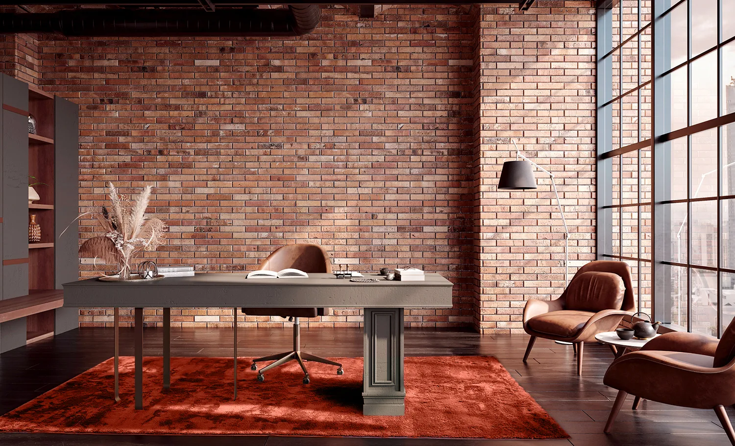 Shaggy szőnyeg - Aranga Super Soft Fur (piros)