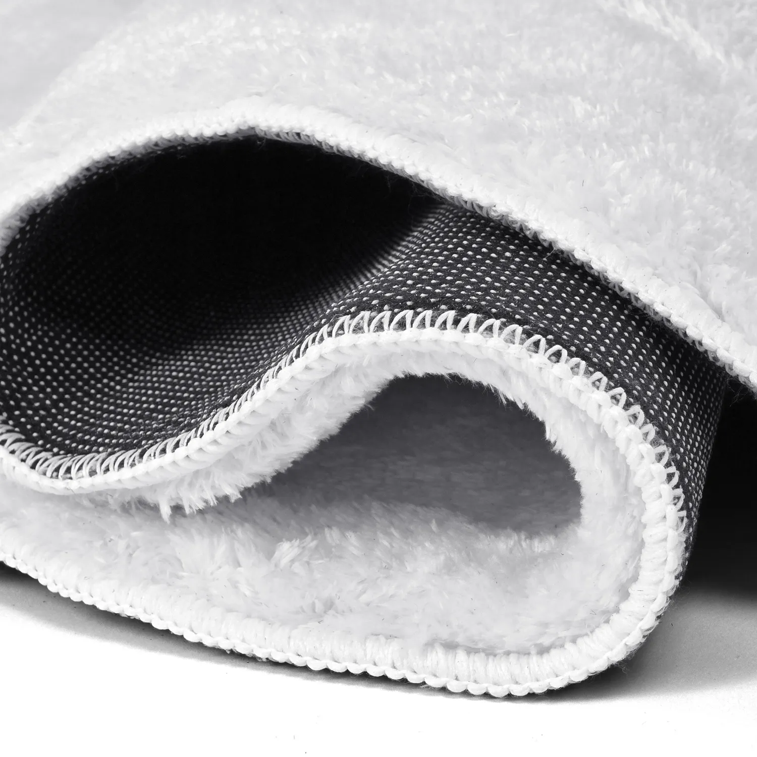 Hullámos shaggy szőnyeg - Aranga Super Soft Fur (fehér)