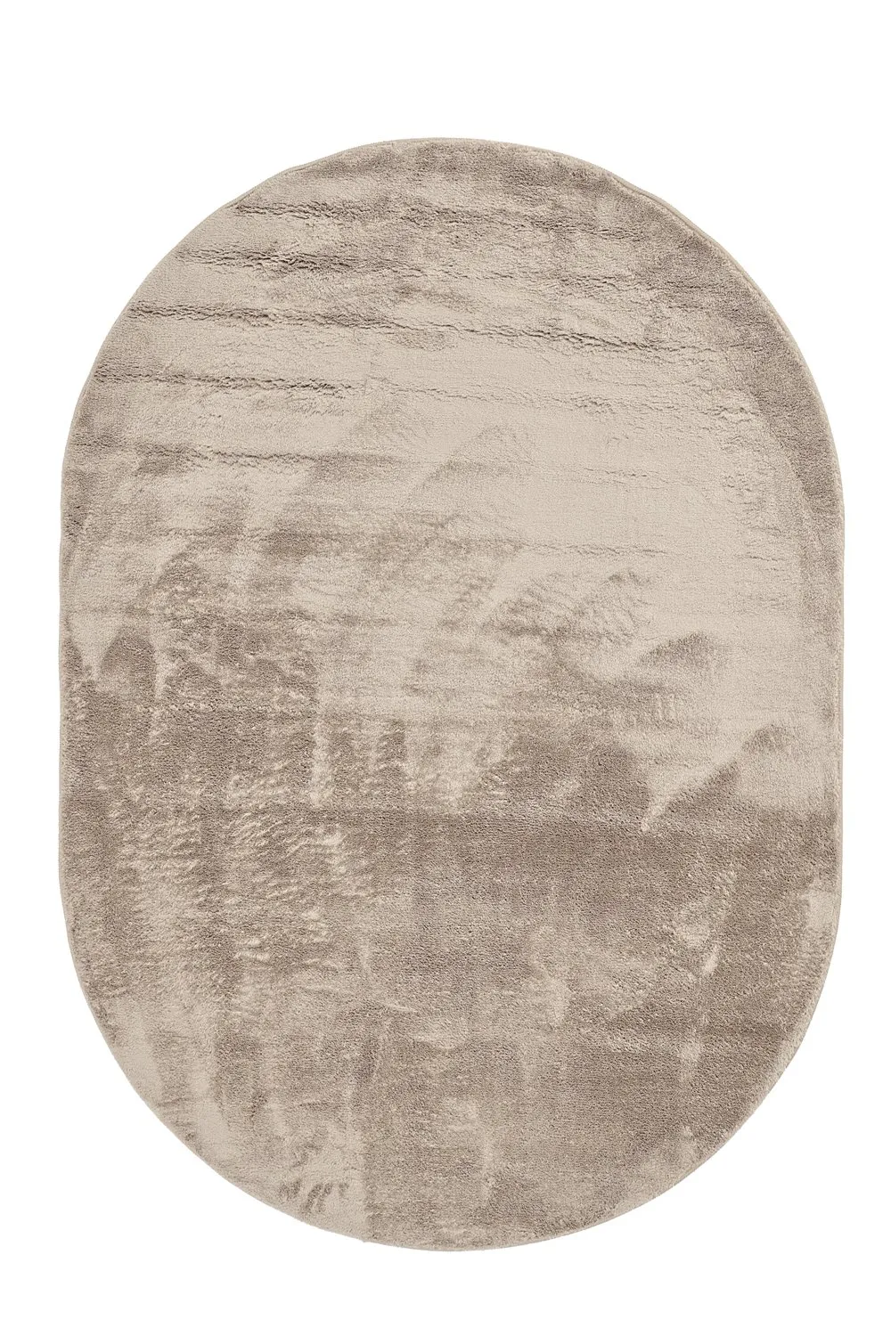 Ovális shaggy szőnyeg - Aranga Super Soft Fur (barna)