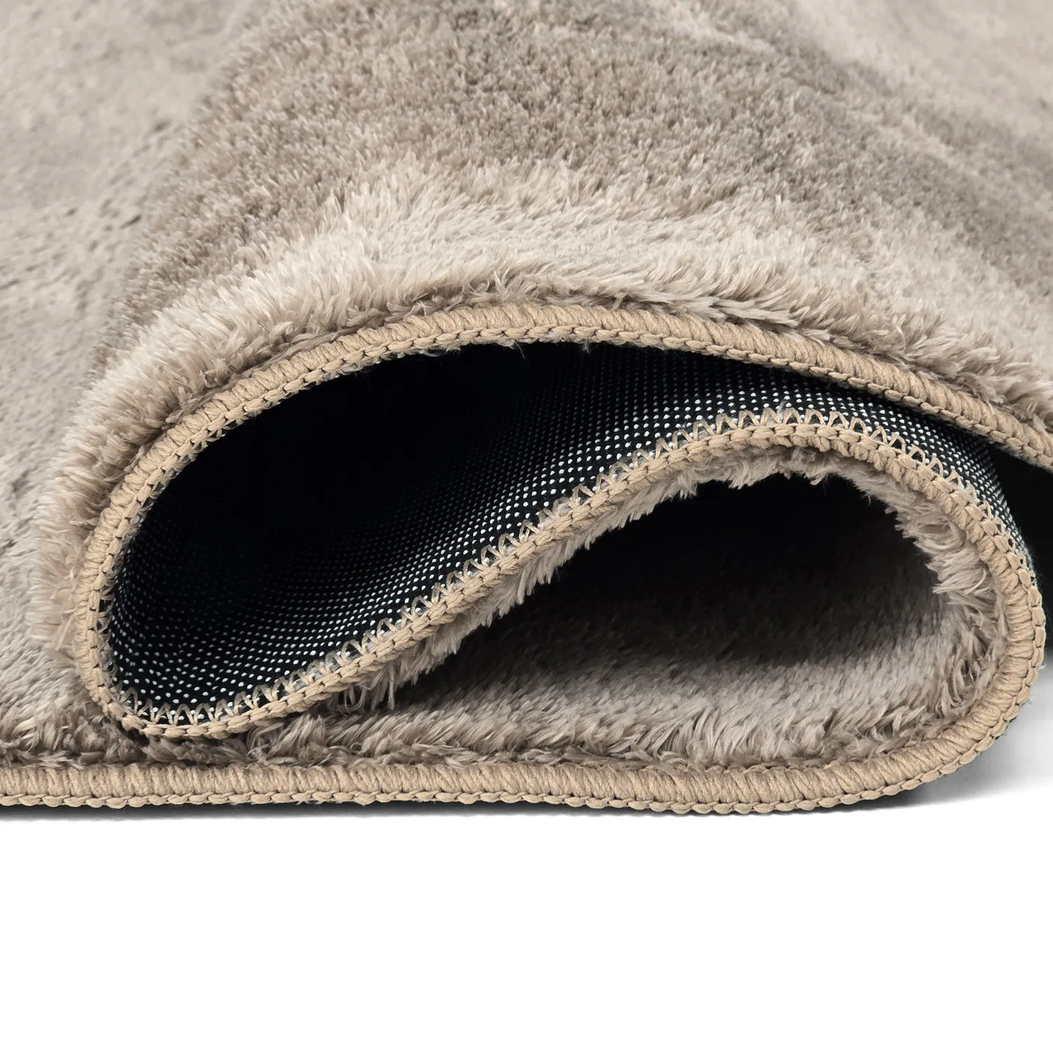 Ovális shaggy szőnyeg - Aranga Super Soft Fur (barna)