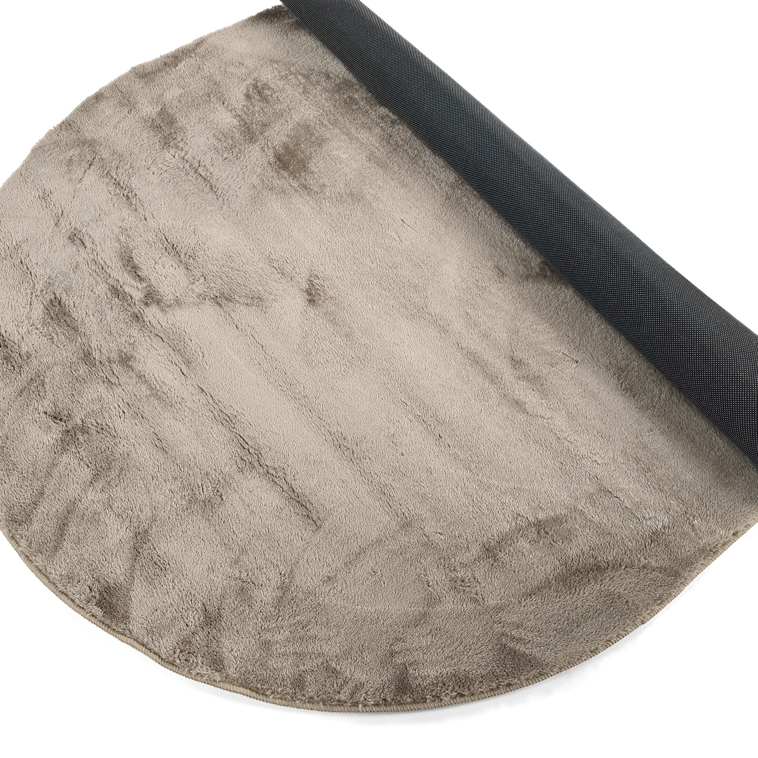 Ovális shaggy szőnyeg - Aranga Super Soft Fur (barna)