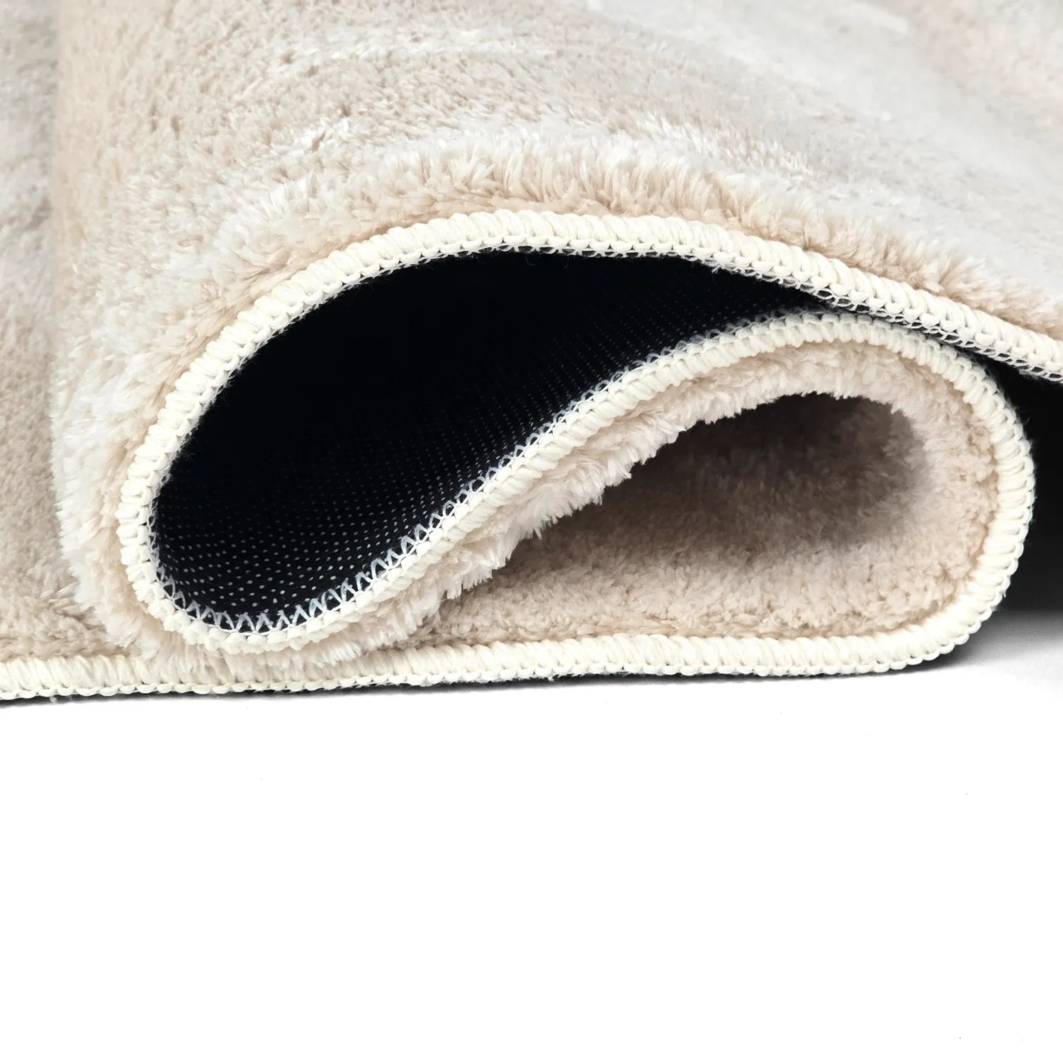 Ovális shaggy szőnyeg - Aranga Super Soft Fur (bézs)