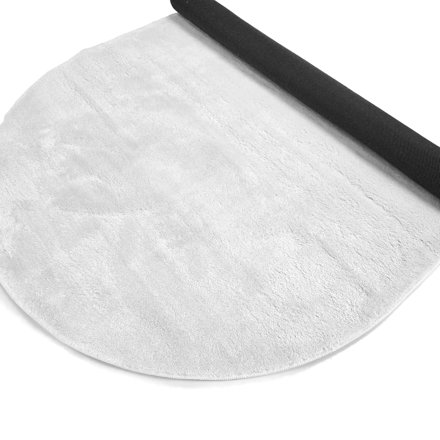 Ovális shaggy szőnyeg - Aranga Super Soft Fur (fehér)