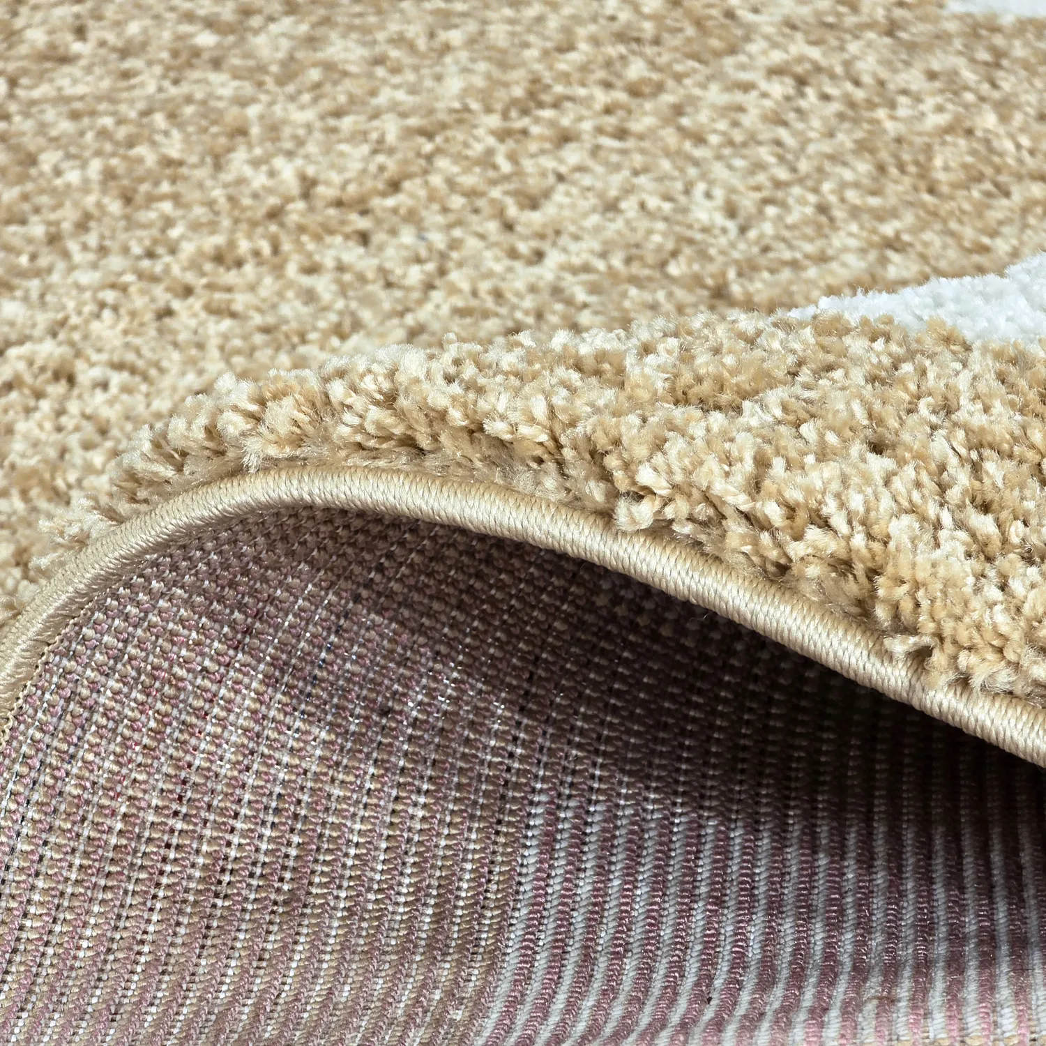 Shaggy szőnyeg - Asilah (bézs/fehér)