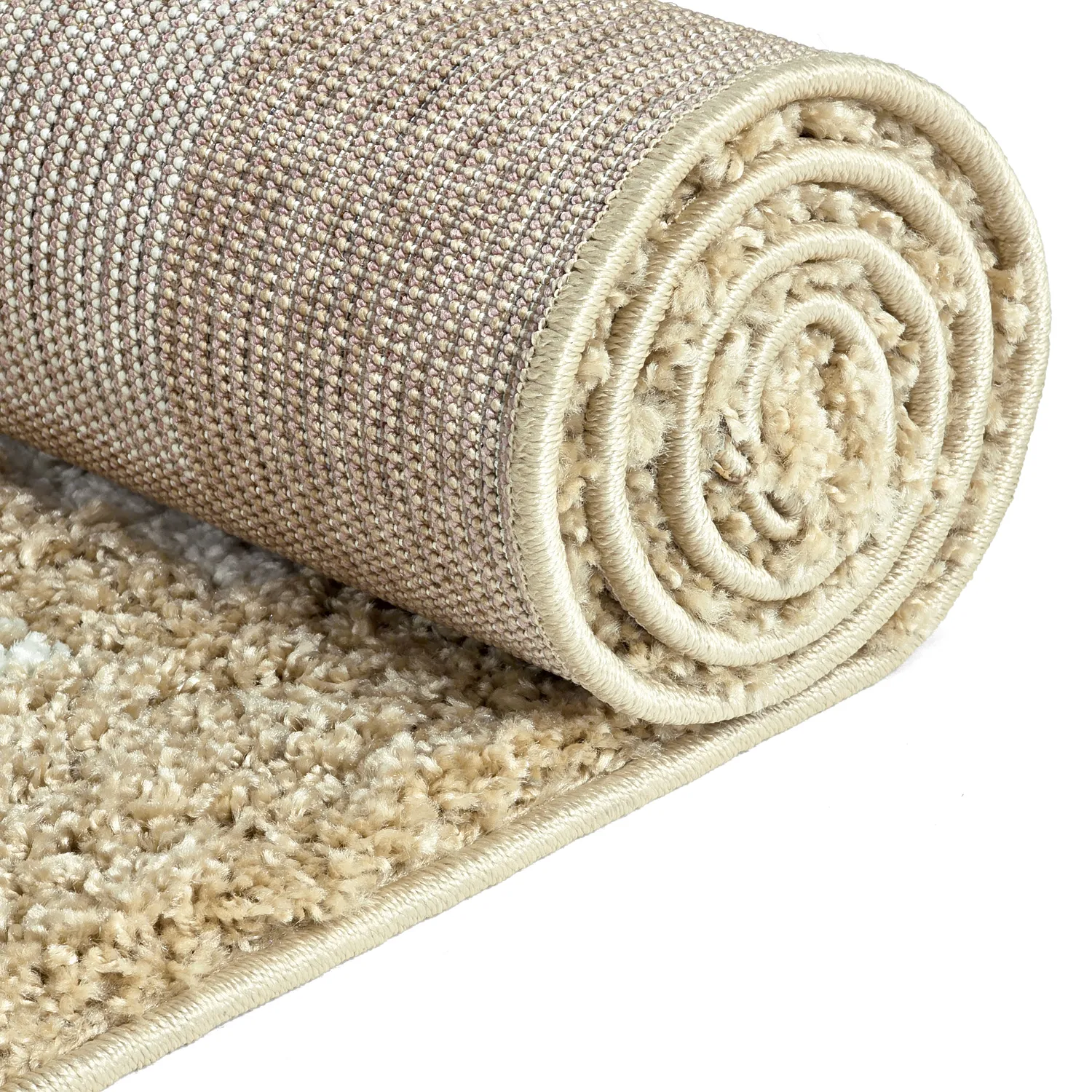 Shaggy szőnyeg - Asilah (bézs/fehér)