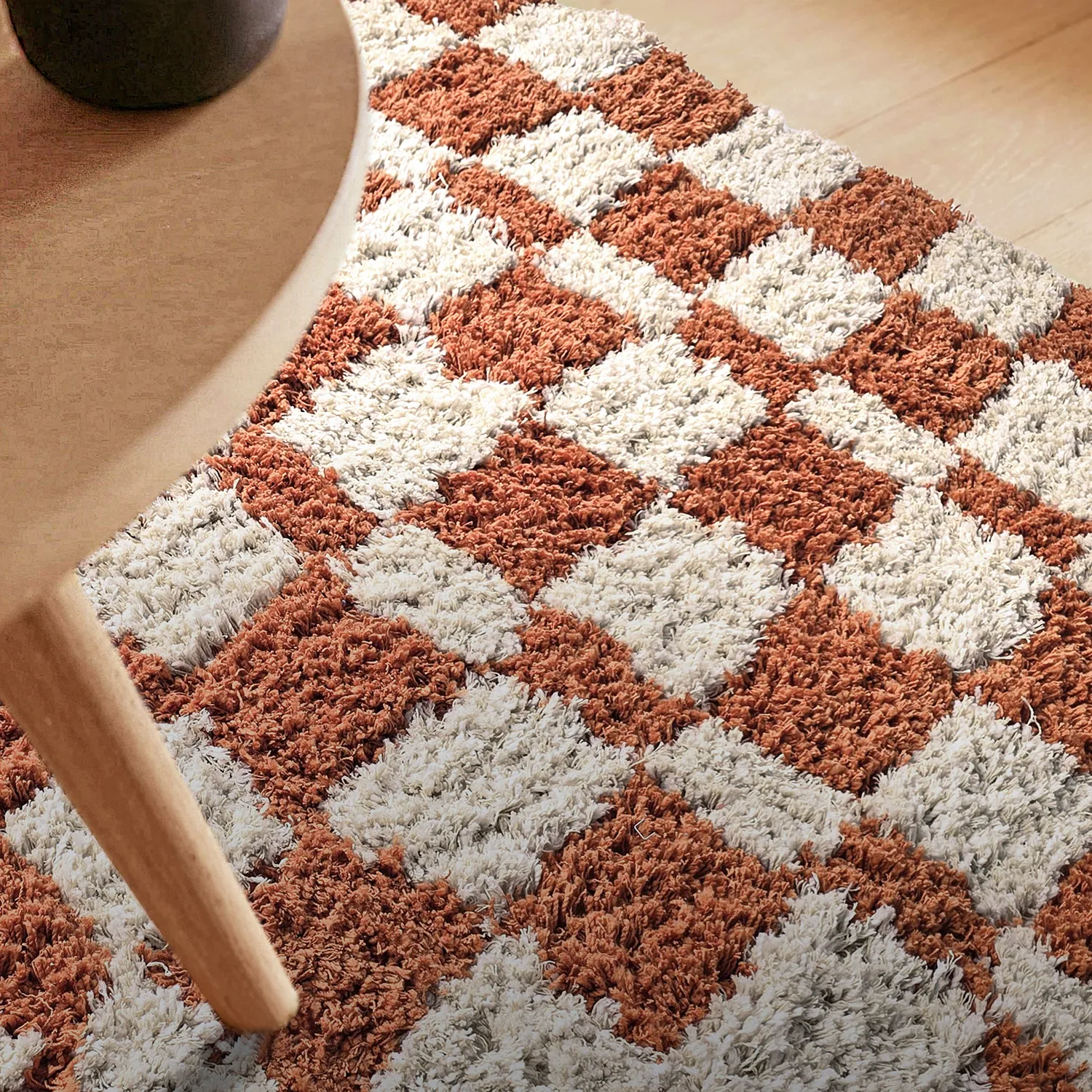 Shaggy szőnyeg - Atrani Natural Cotton Shaggy (narancs)