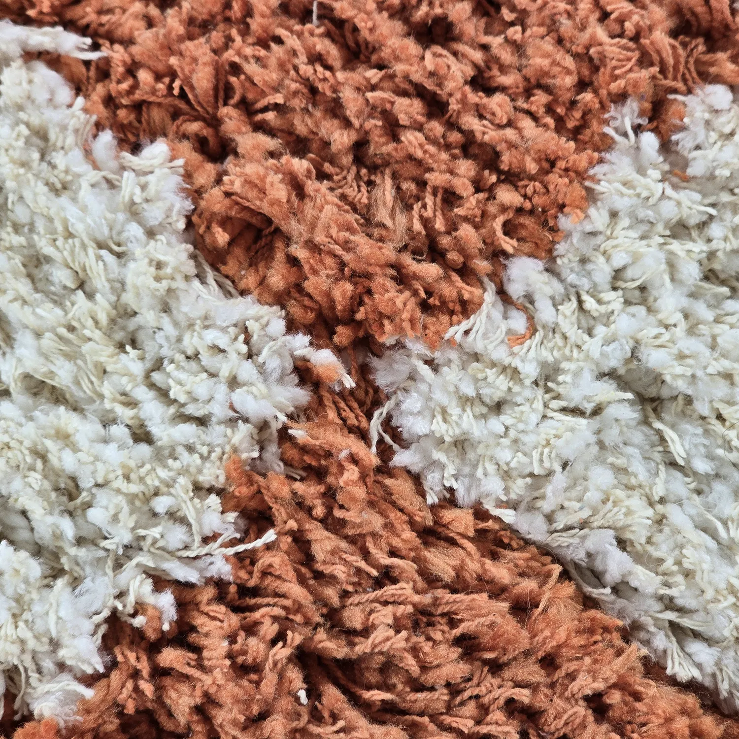 Shaggy szőnyeg - Atrani Natural Cotton Shaggy (narancs)