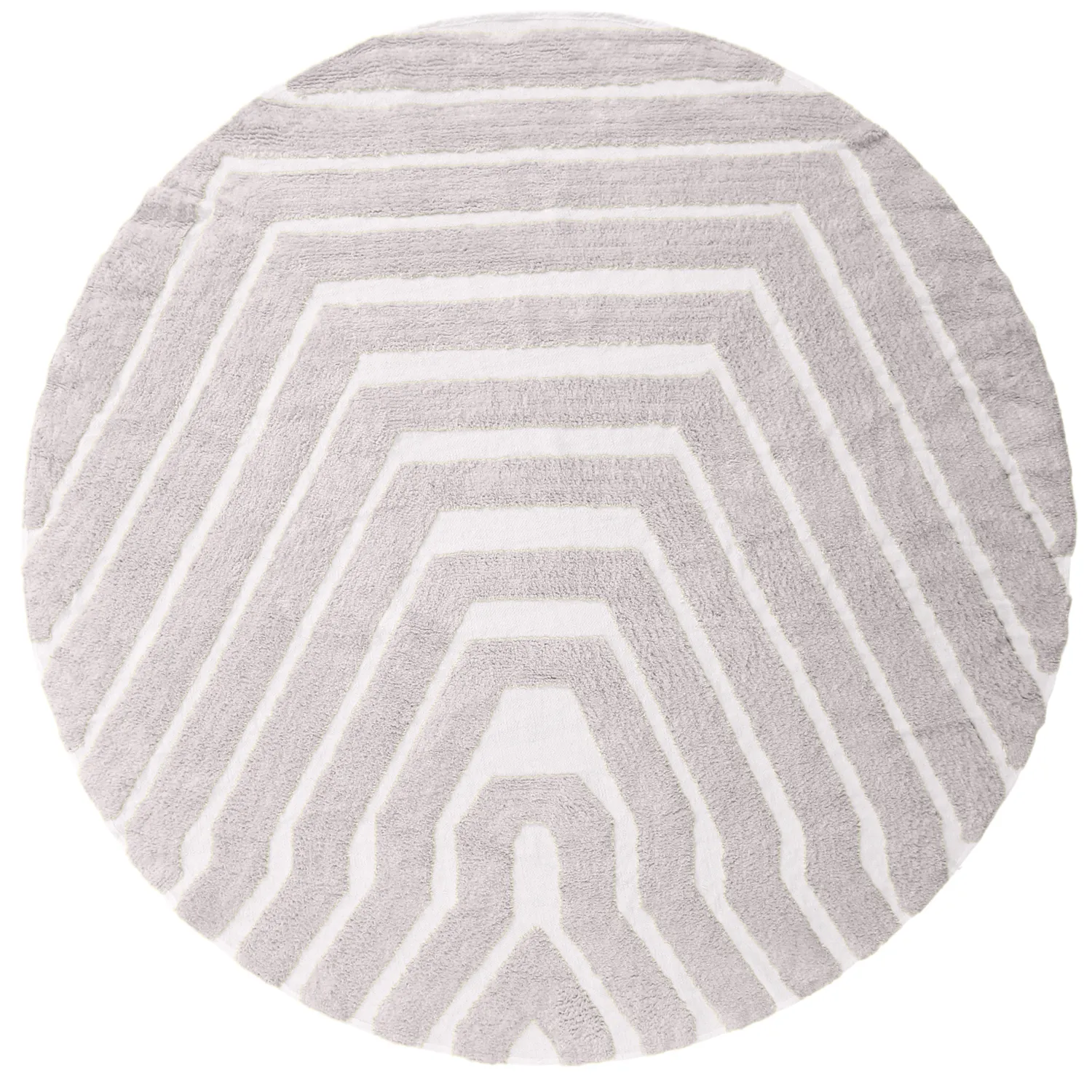 Kerek szőnyeg - Callista Natural Cotton Shaggy (tópszín)