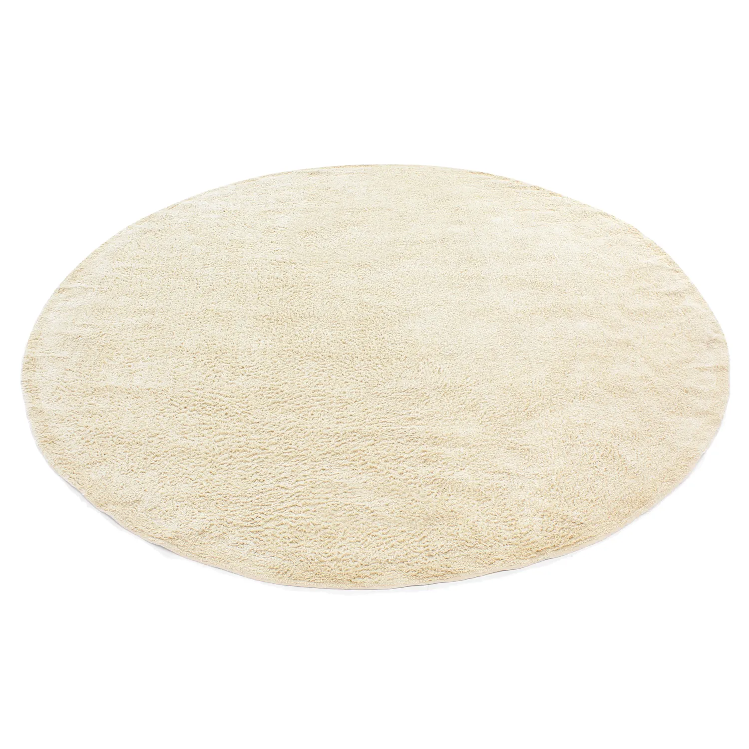 Kerek szőnyeg - Celina Natural Cotton Shaggy (törtfehér/bézs)