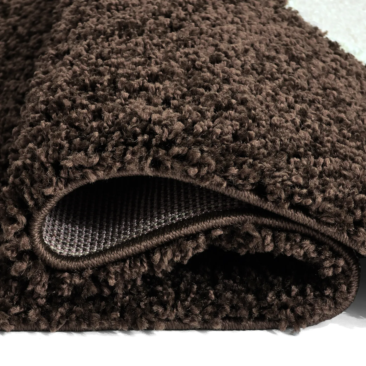 Shaggy szőnyeg - Chiniot (barna/bézs/fehér)