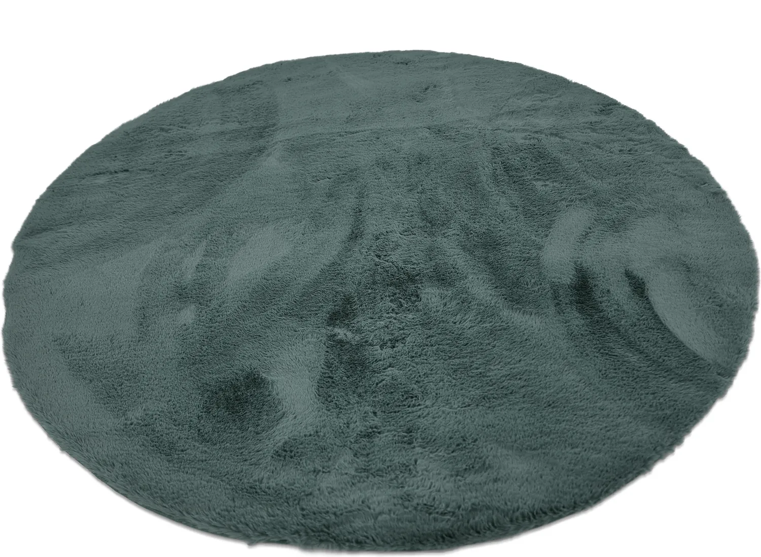 Kerek szőnyegek - Cloud Super Soft (zöld)
