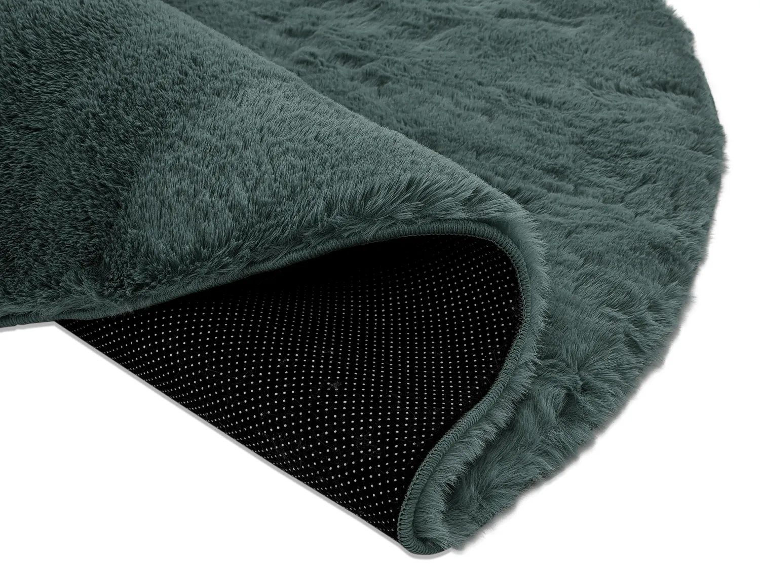 Kerek szőnyegek - Cloud Super Soft (zöld)