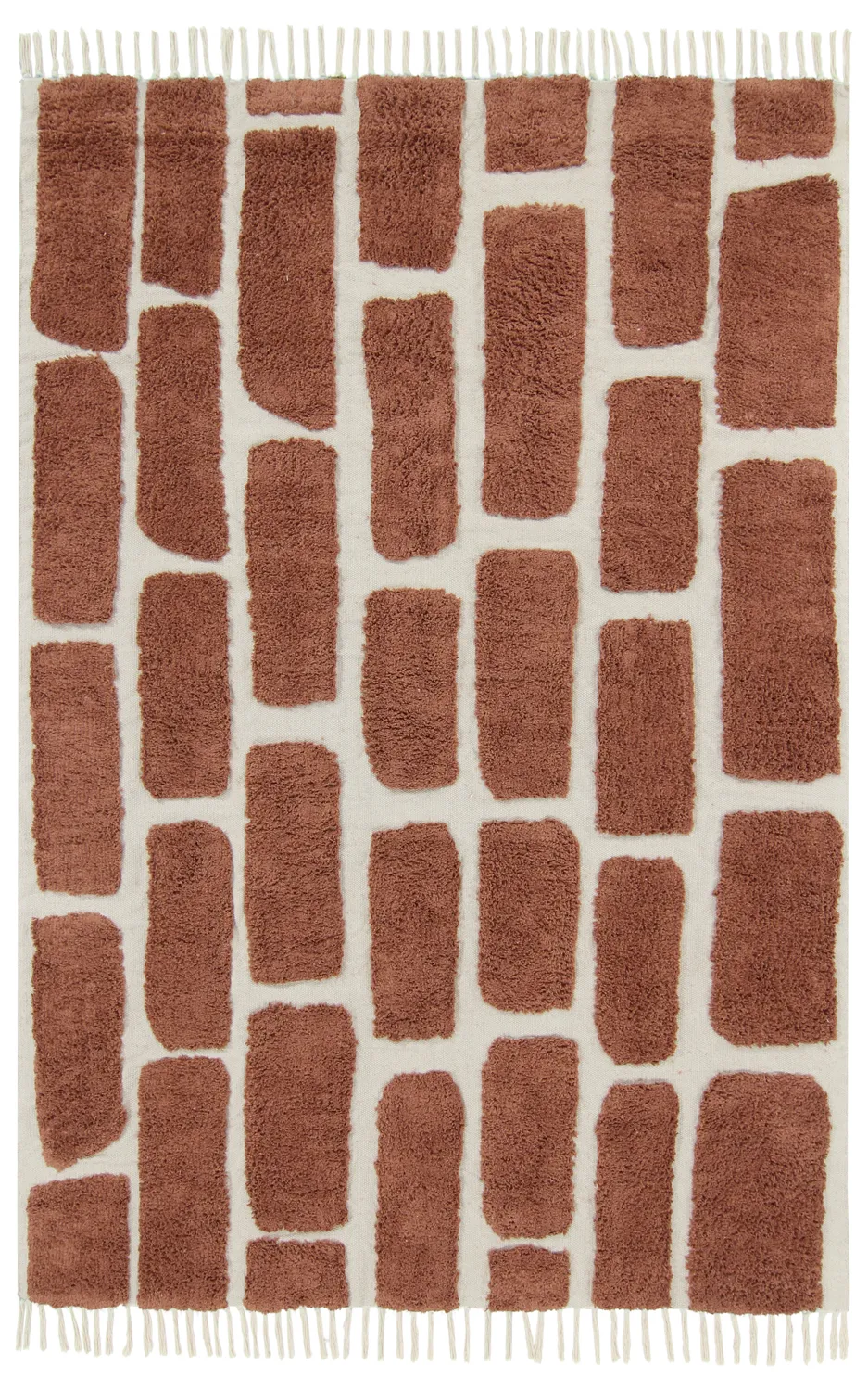 Shaggy szőnyeg - Cyrus Natural Cotton Shaggy (barna)