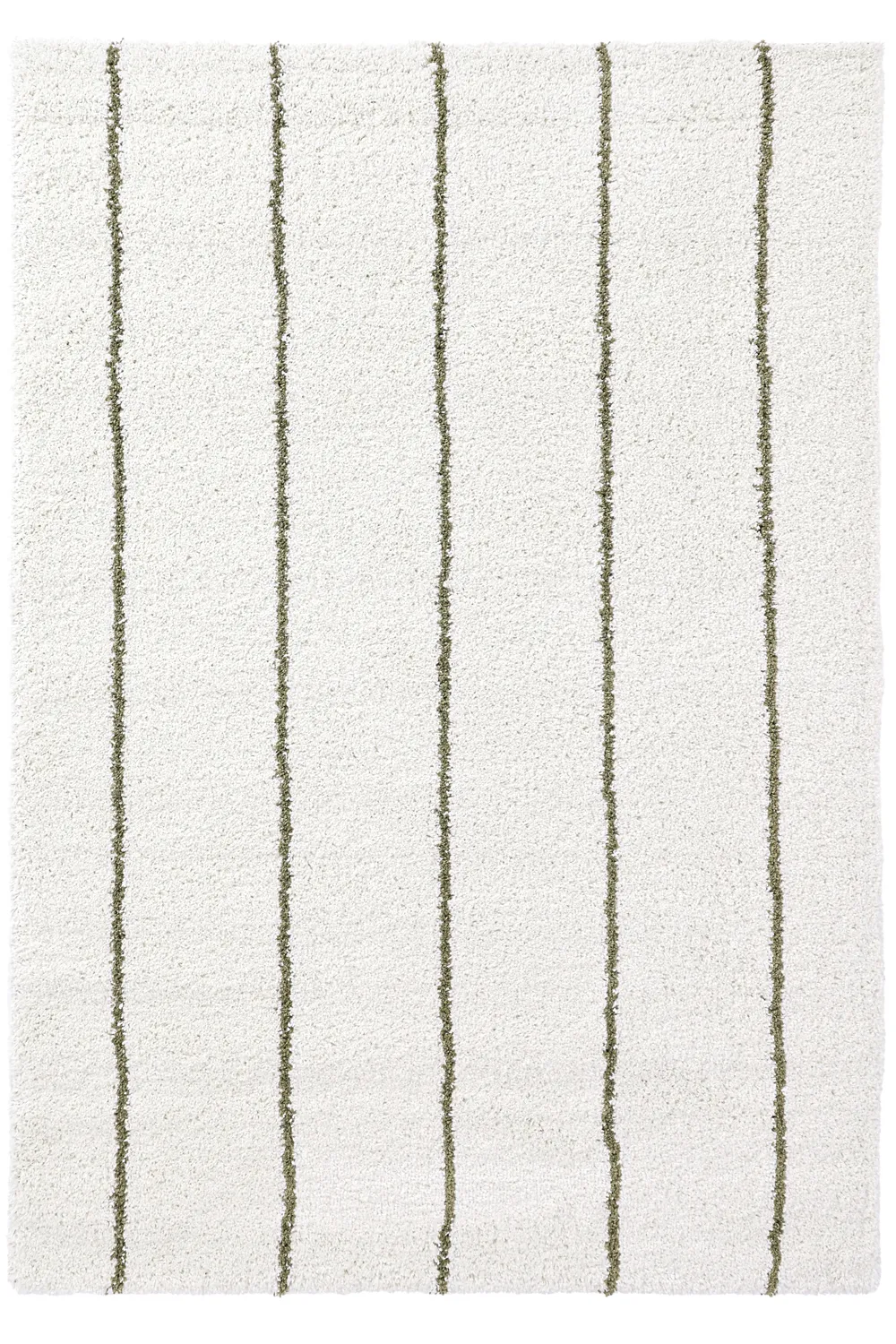 Shaggy szőnyeg - Eze (fehér/zöld)