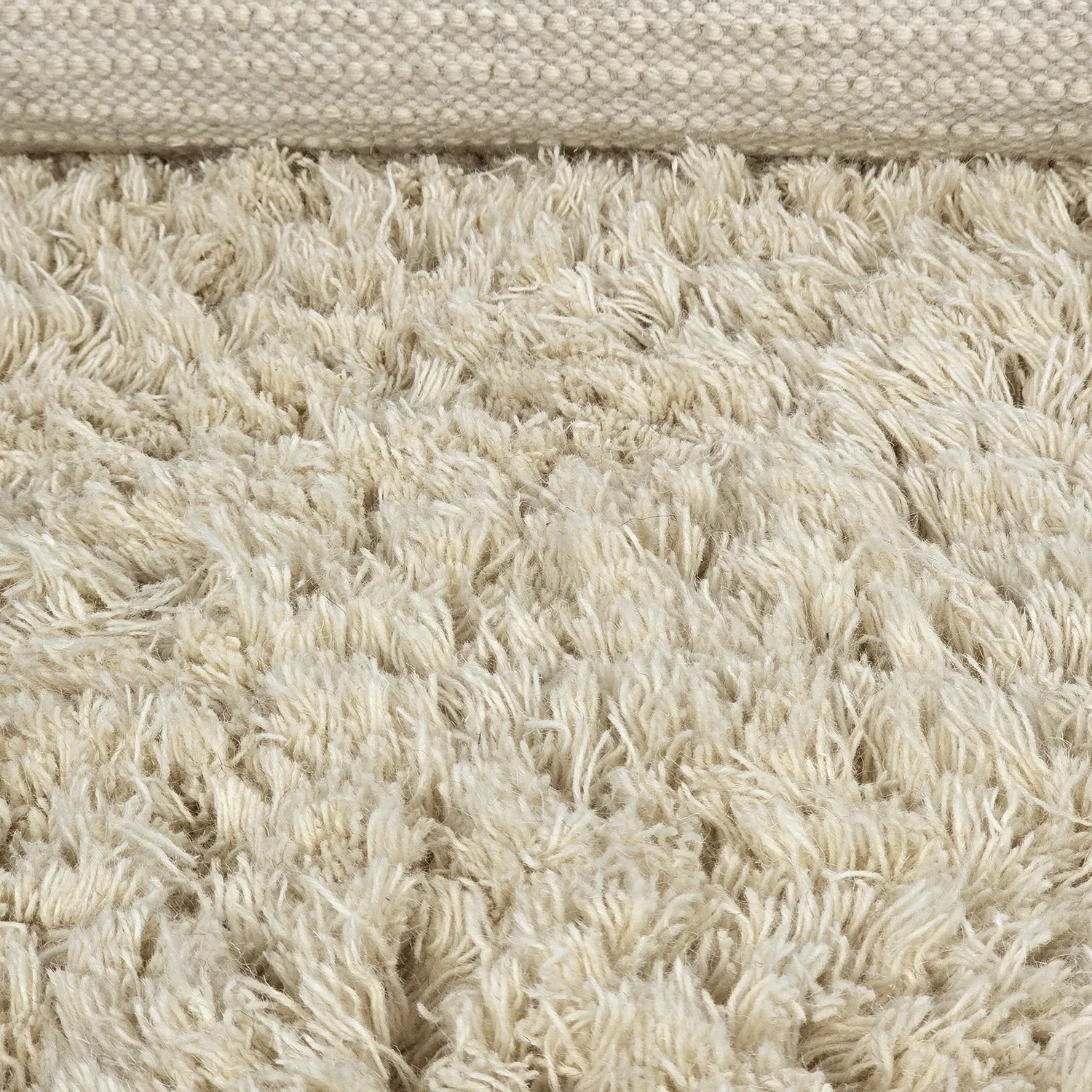 Shaggy szőnyeg - Fassale Hand Woven Wool Shaggy (krém)