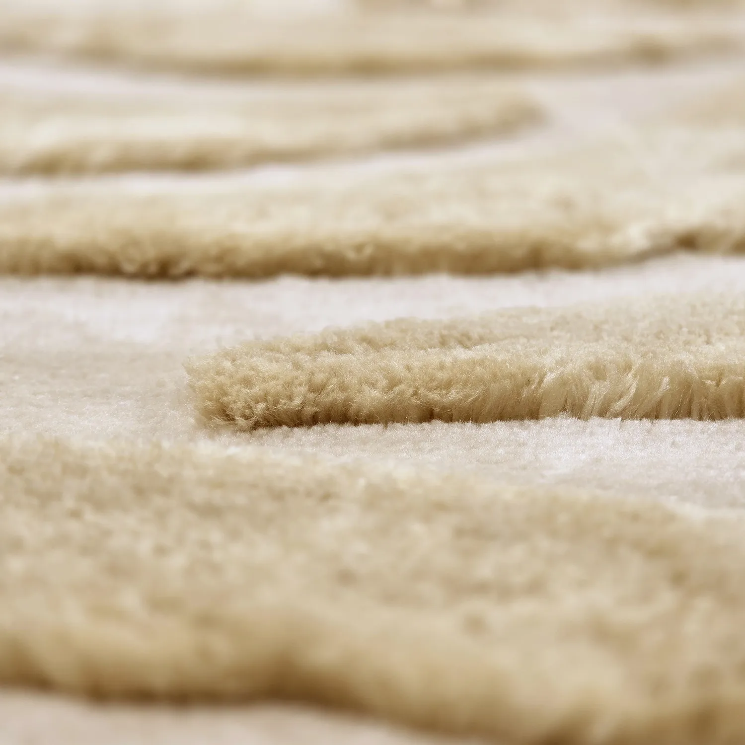 Shaggy szőnyeg - Fergana (krém/bézs)
