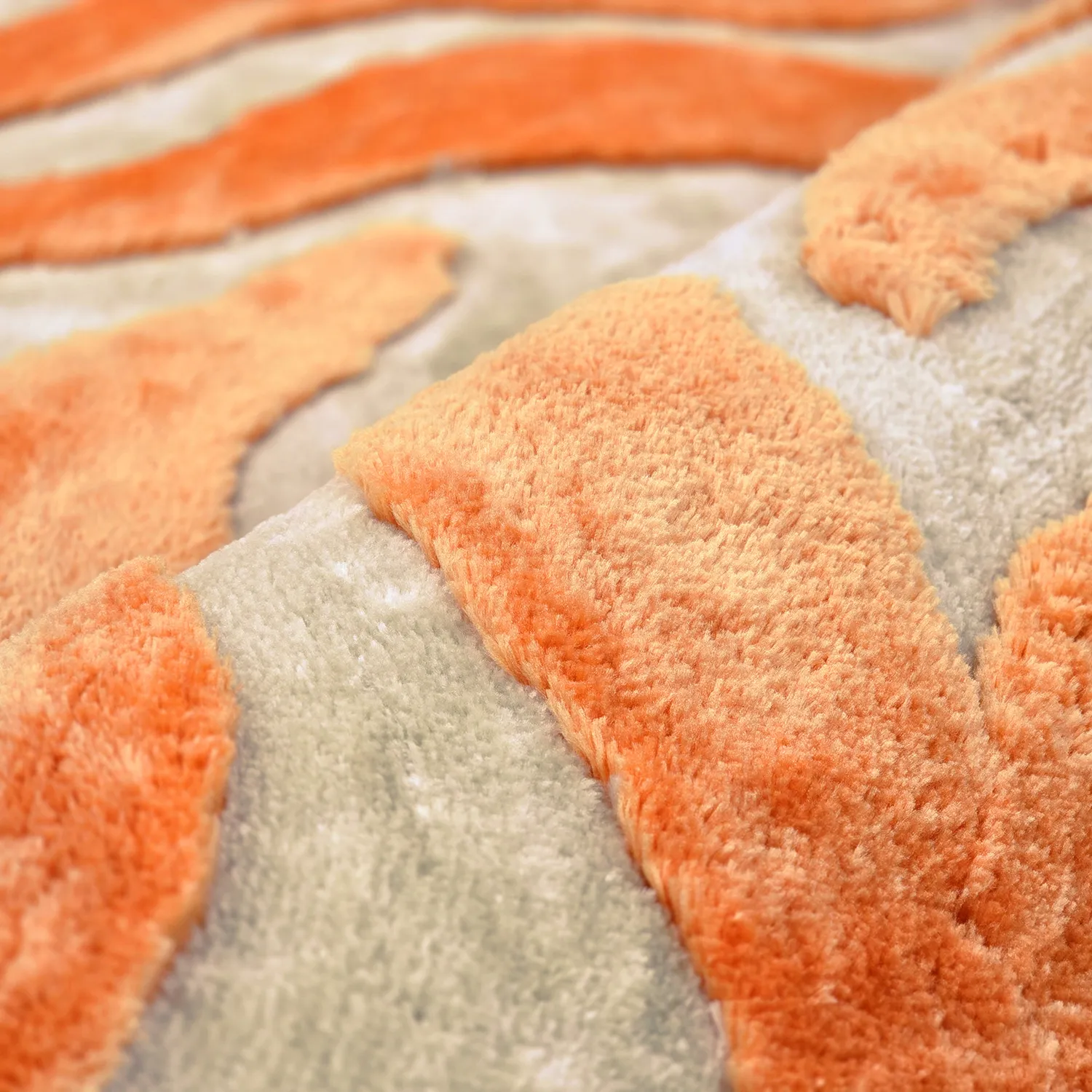 Shaggy szőnyeg - Fergana (krém/narancs)