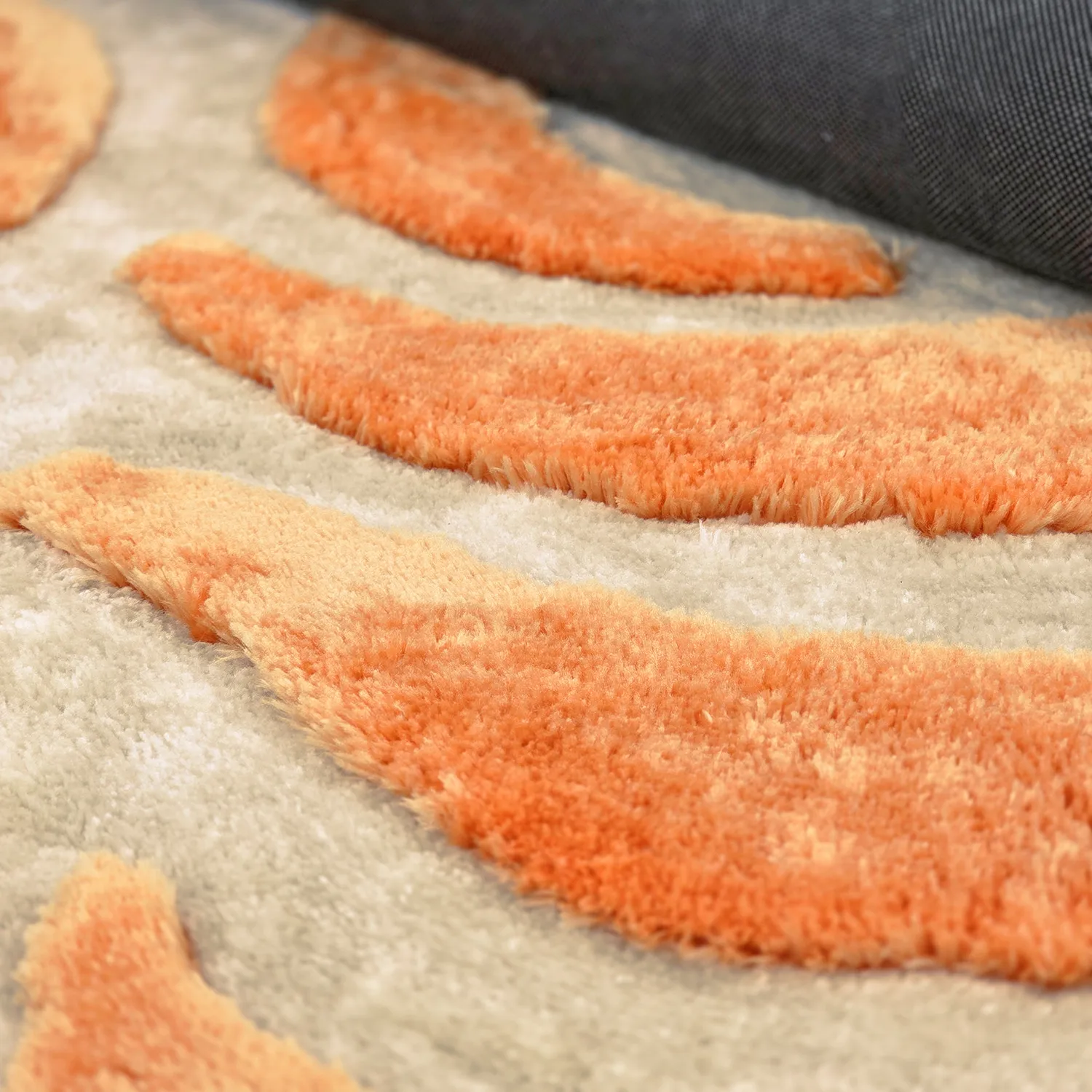 Shaggy szőnyeg - Fergana (krém/narancs)