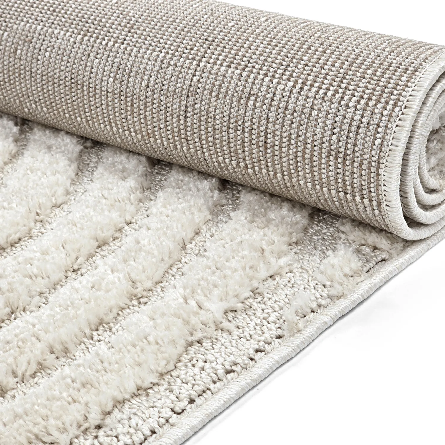 Shaggy szőnyeg - Fukui (piszkosfehér)