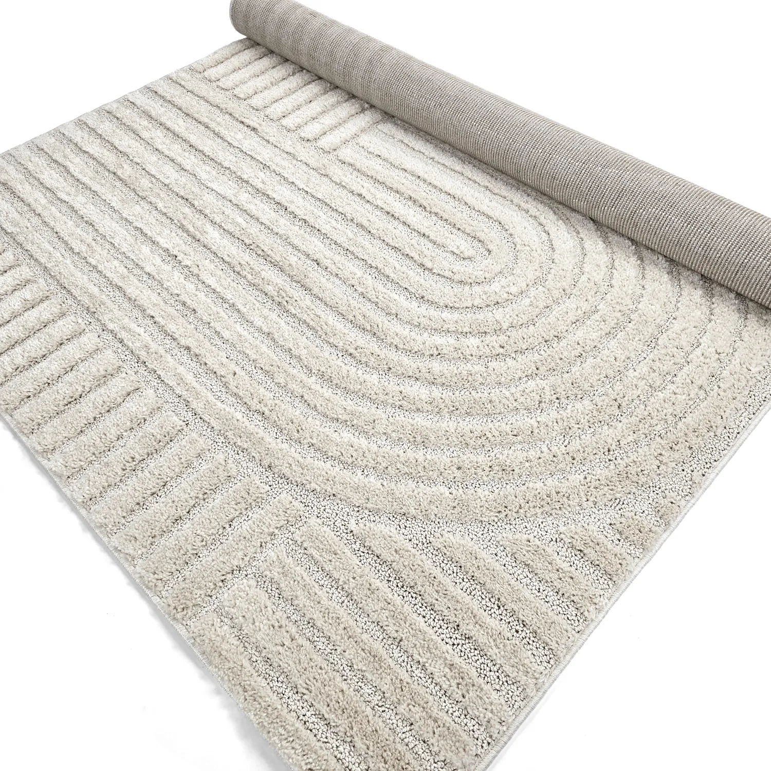 Shaggy szőnyeg - Fukui (piszkosfehér)