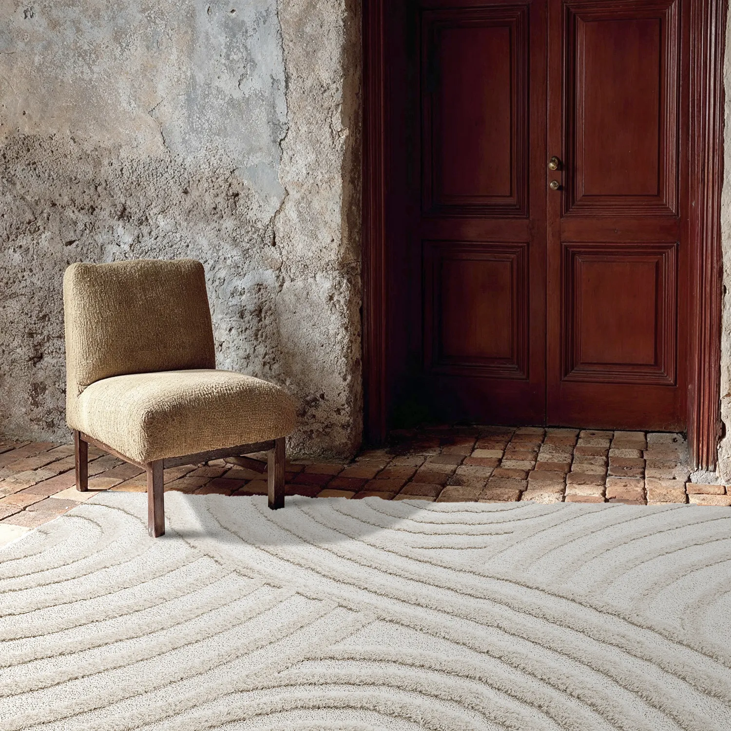 Shaggy szőnyeg - Iwaki (piszkosfehér)