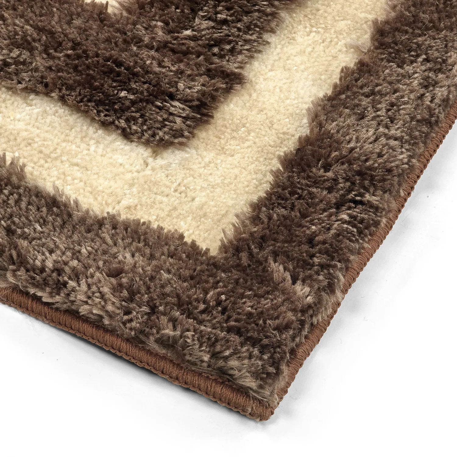 Shaggy szőnyeg - Karbala (bézs/barna)