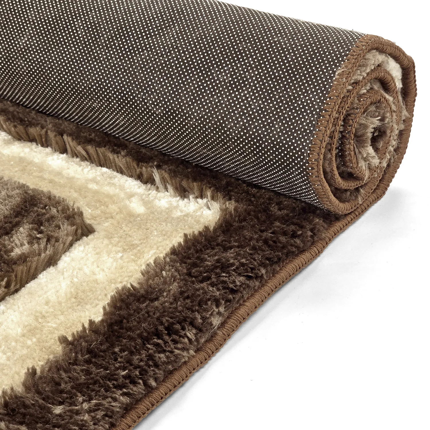 Shaggy szőnyeg - Karbala (bézs/barna)
