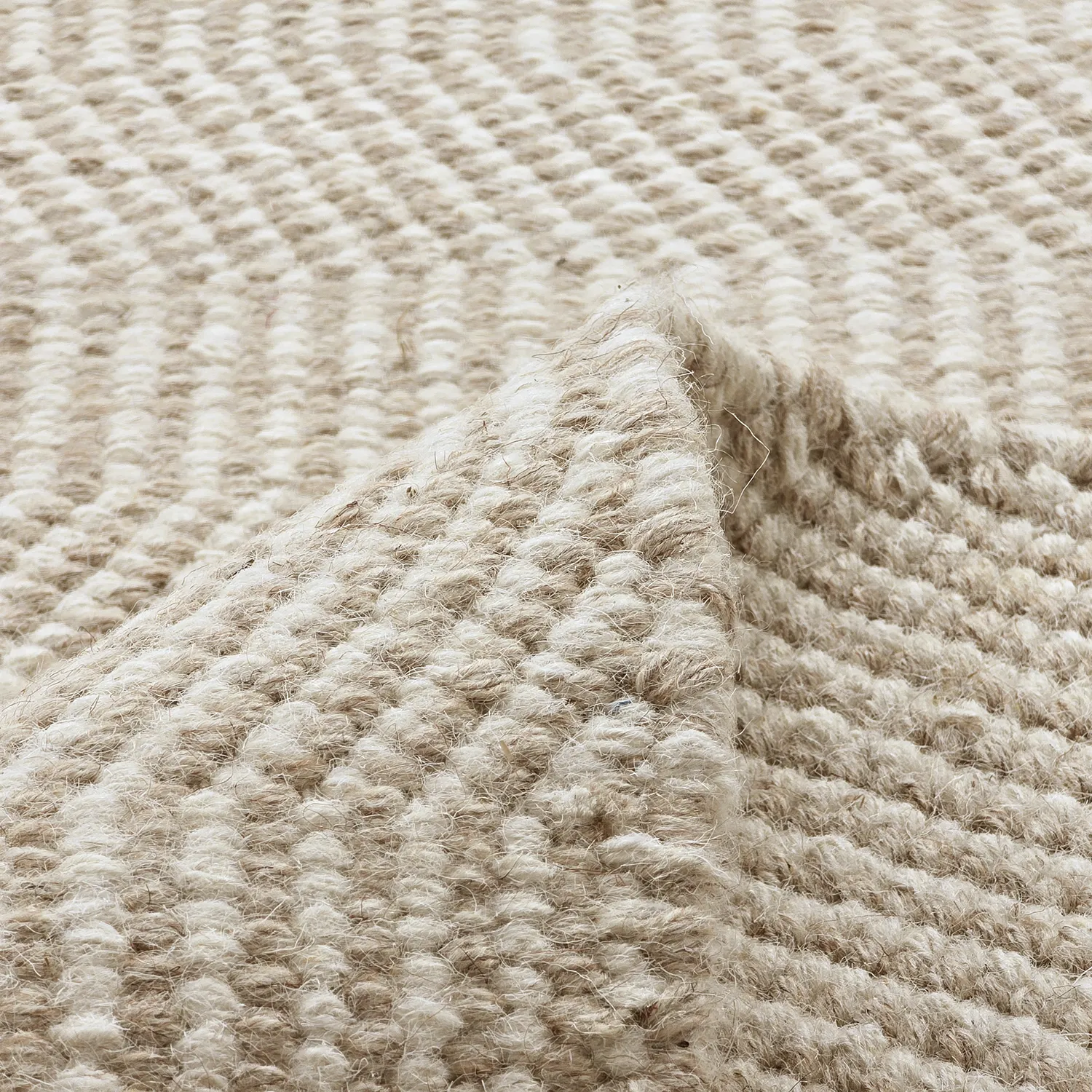 Gyapjúszőnyeg - Larkana (bézs/fehér)